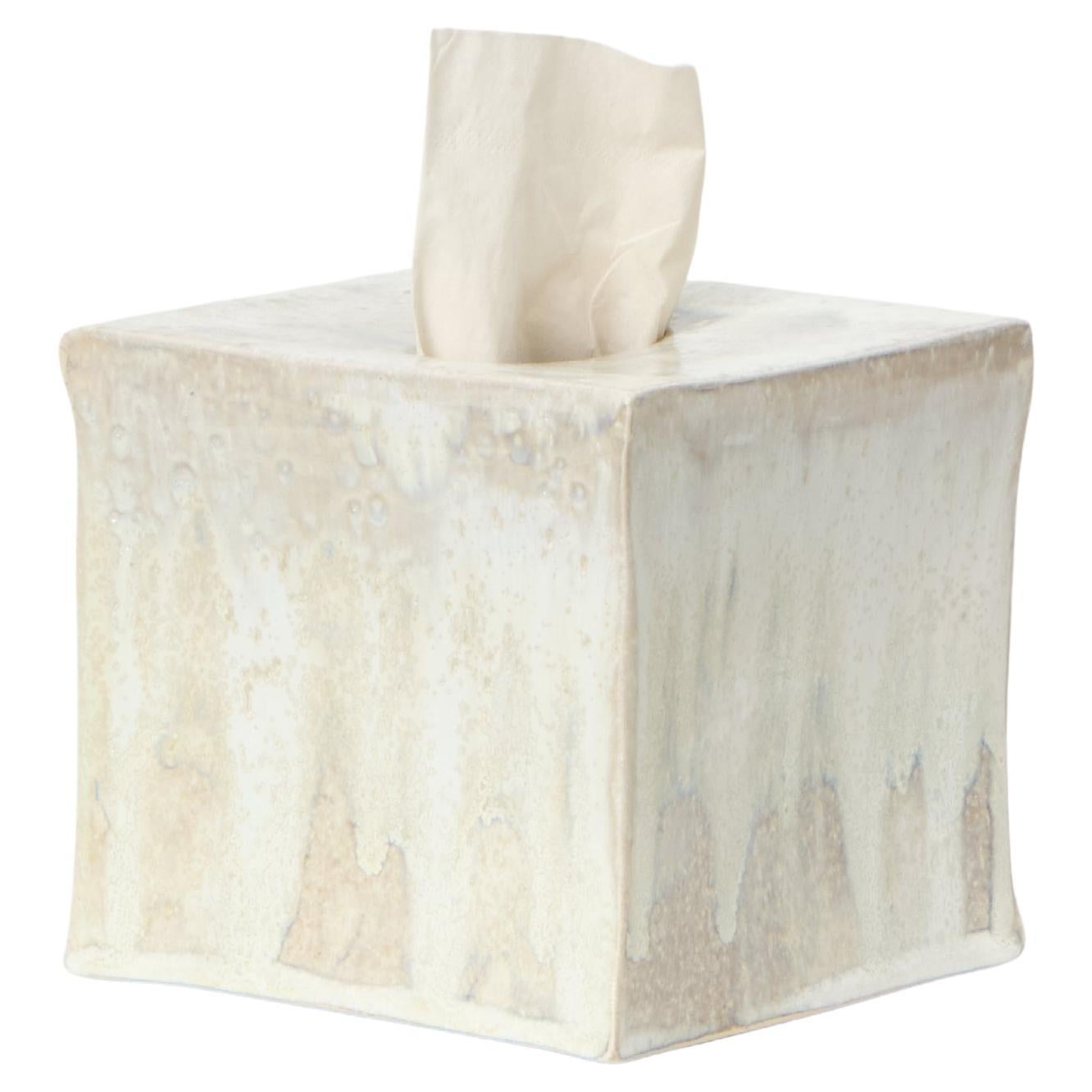 Scatola per tessuti in ceramica