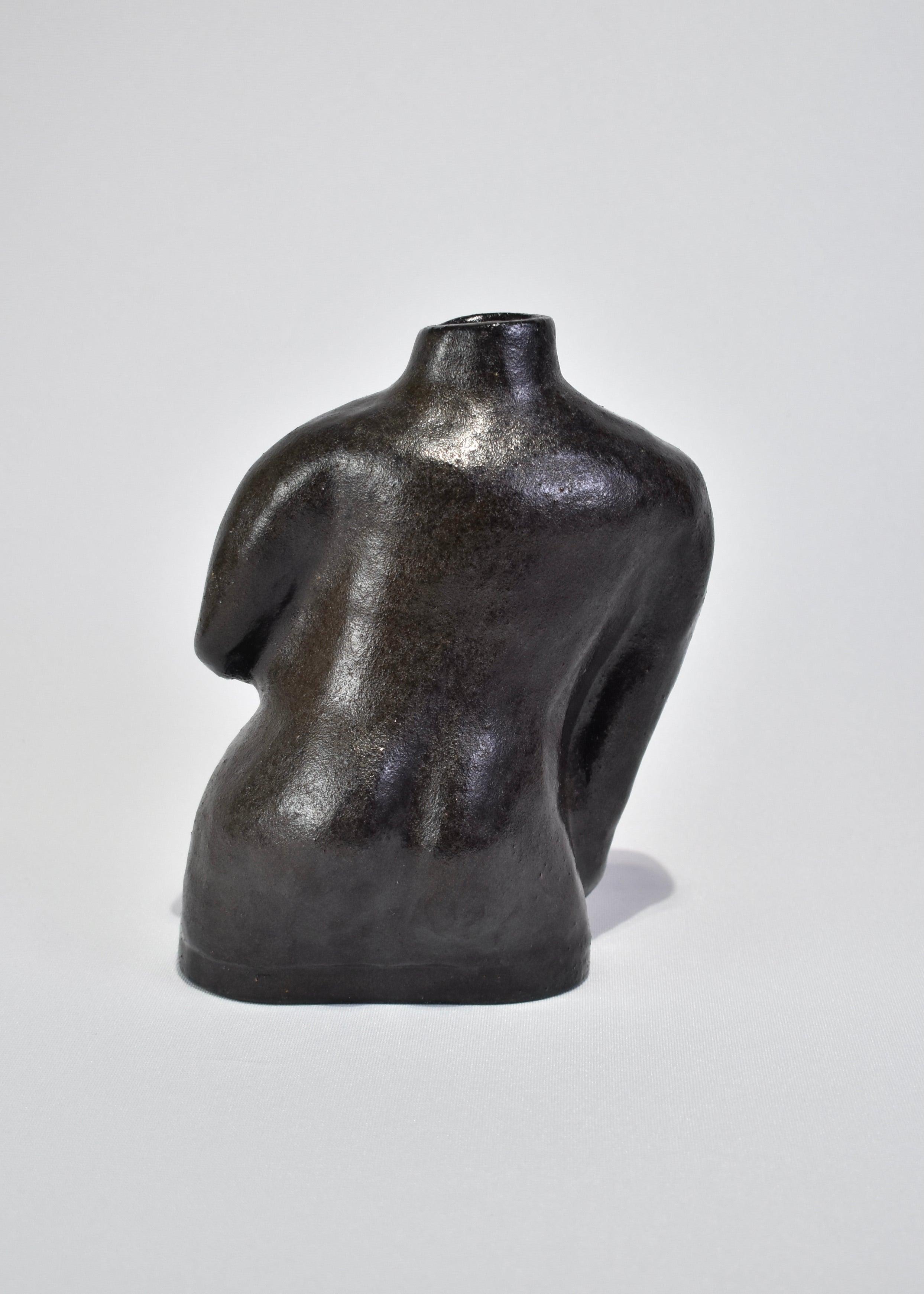 Modern Ceramic Torso Sculpture