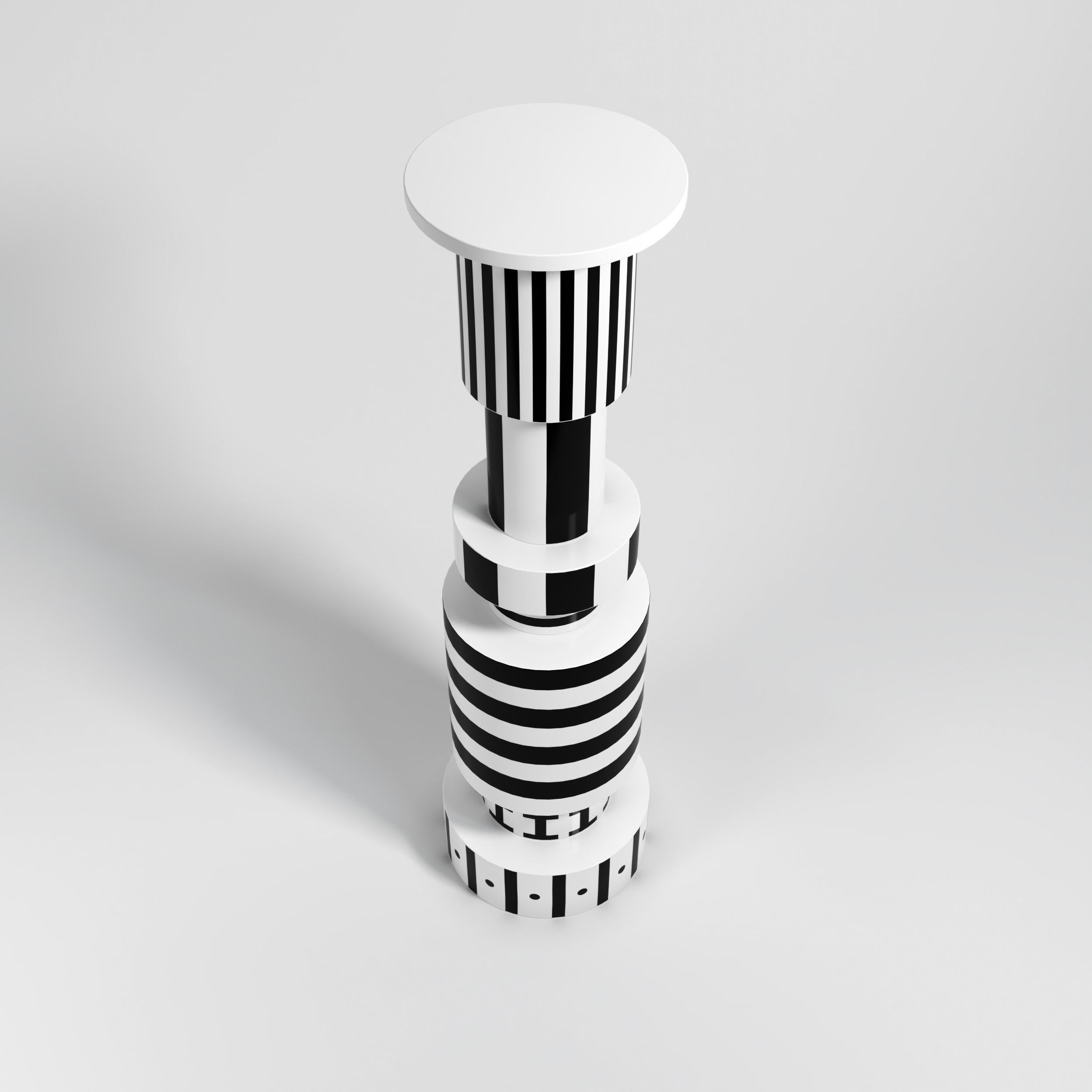 Moderno Totem in ceramica Model B di Alessandro Guerriero per Superego Editions in vendita