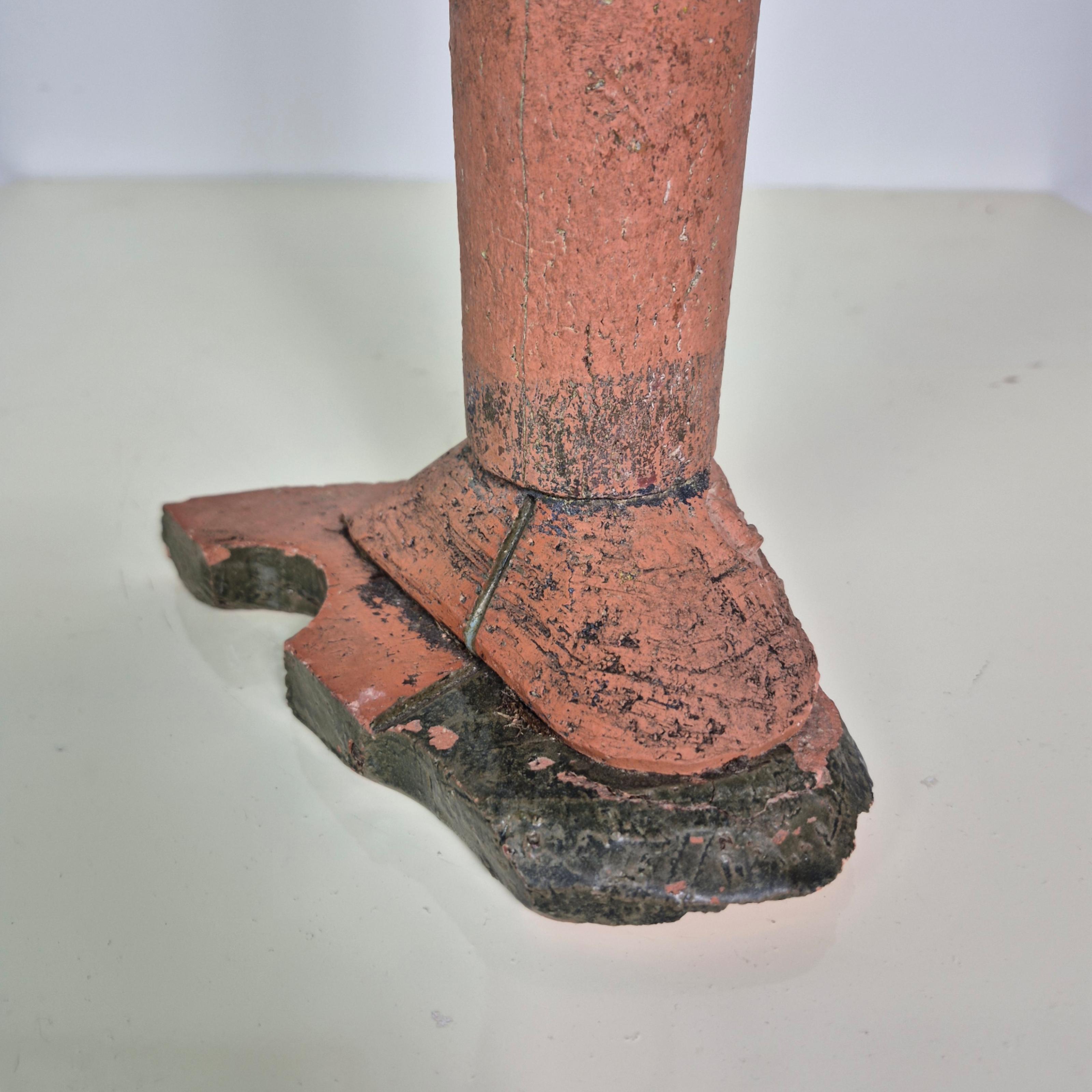 Ceramic totem statue by Dieter Eichelmann, Germany 1980s For Sale 1