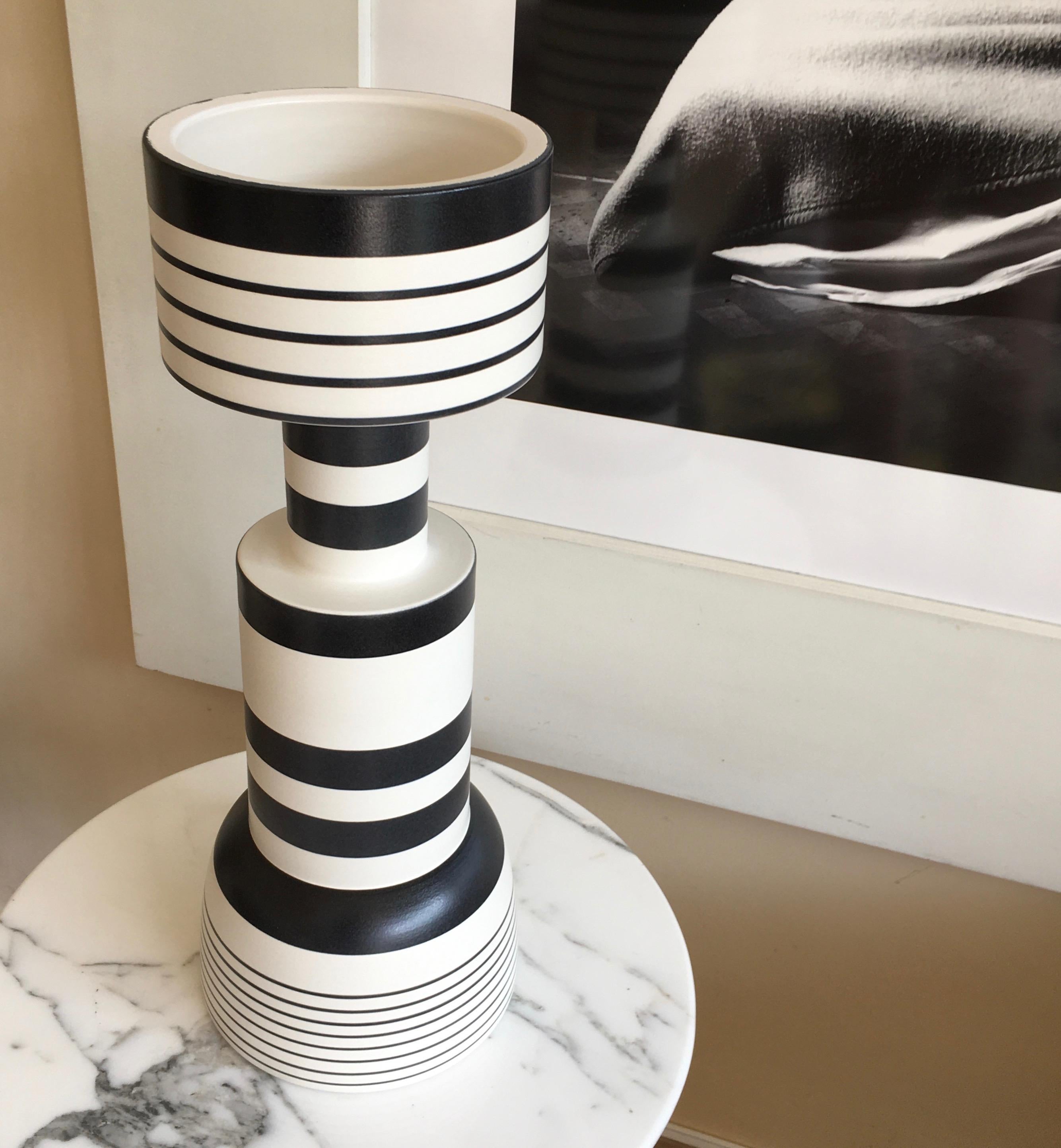 Italian Ceramic TOTEM Vase by Ettore Sottsass, Italy, 2010