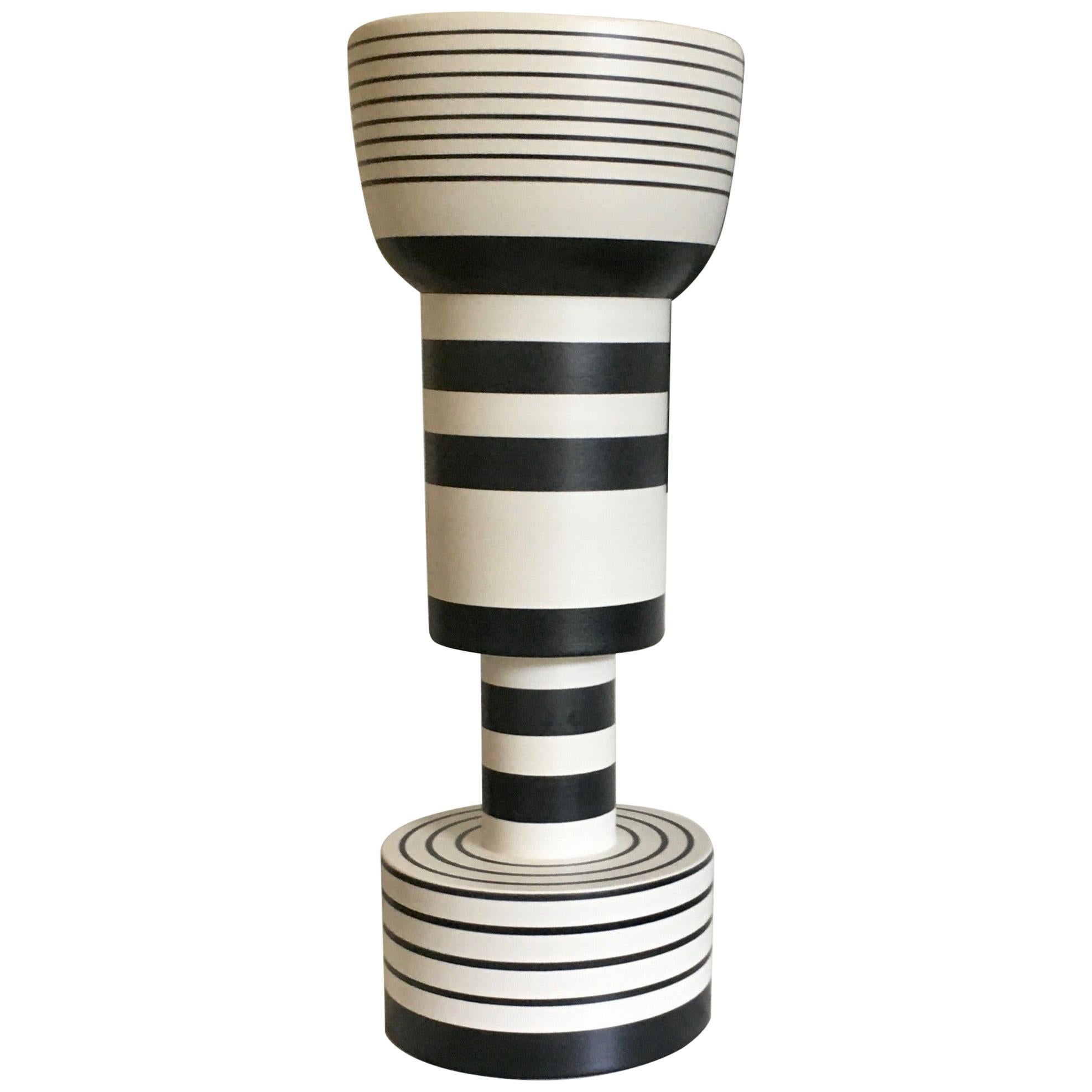 Ceramic TOTEM Vase by Ettore Sottsass, Italy, 2010
