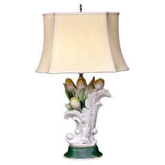 Ceramic Tulip Lamp