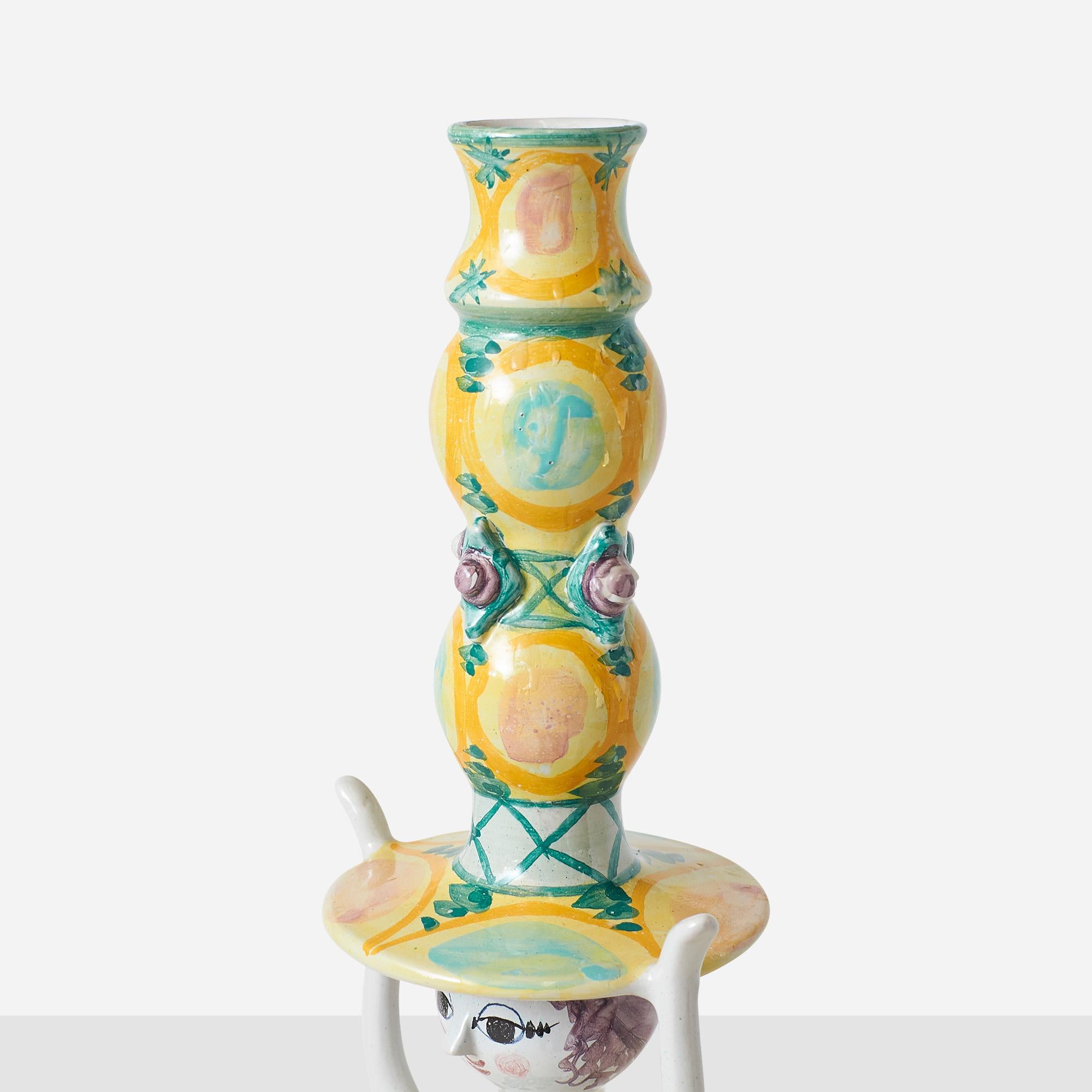 Fin du 20e siècle Tulipière en céramique de Bjørn Wiinblad en vente