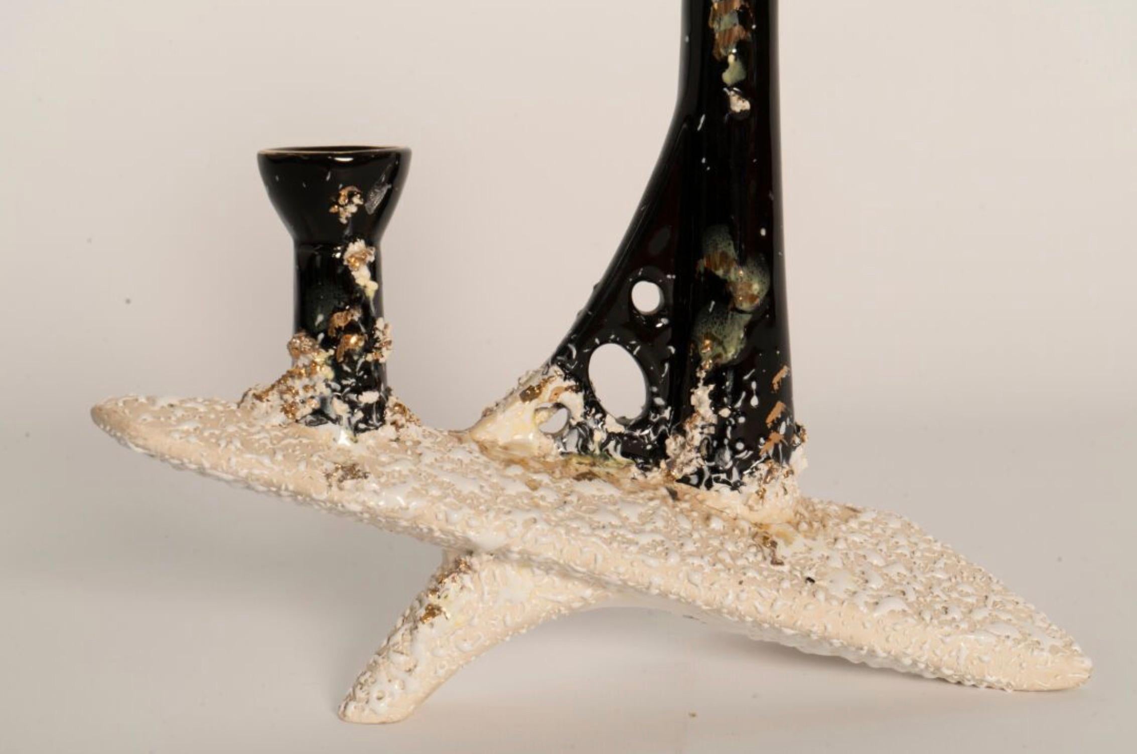 Hand-Crafted Ceramic Tupy Vase - modern Brazilian ceramics, c. 1960 For Sale