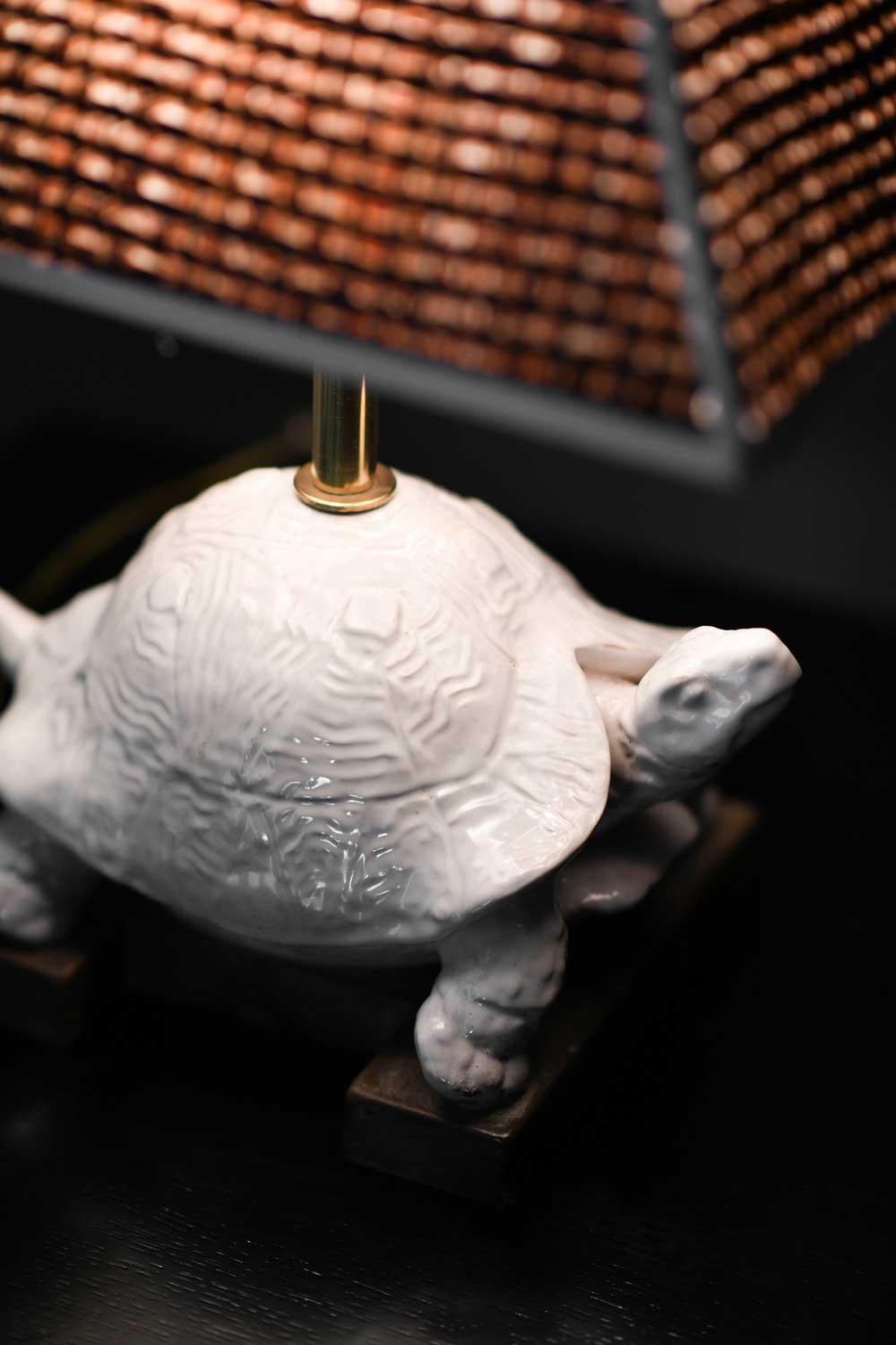 table turtle lamp