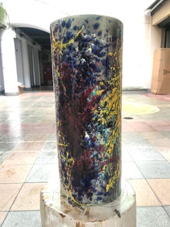 Ceramic Umbrella Holder Attributed to Bitossi, 1966