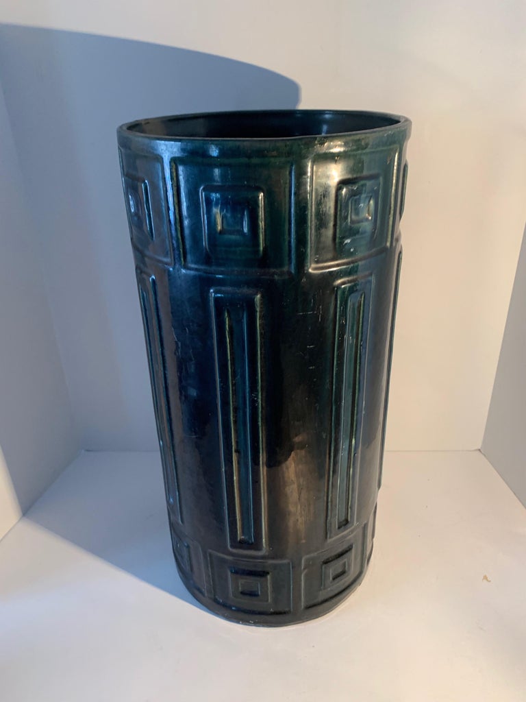 Ceramic Umbrella Stand at 1stDibs