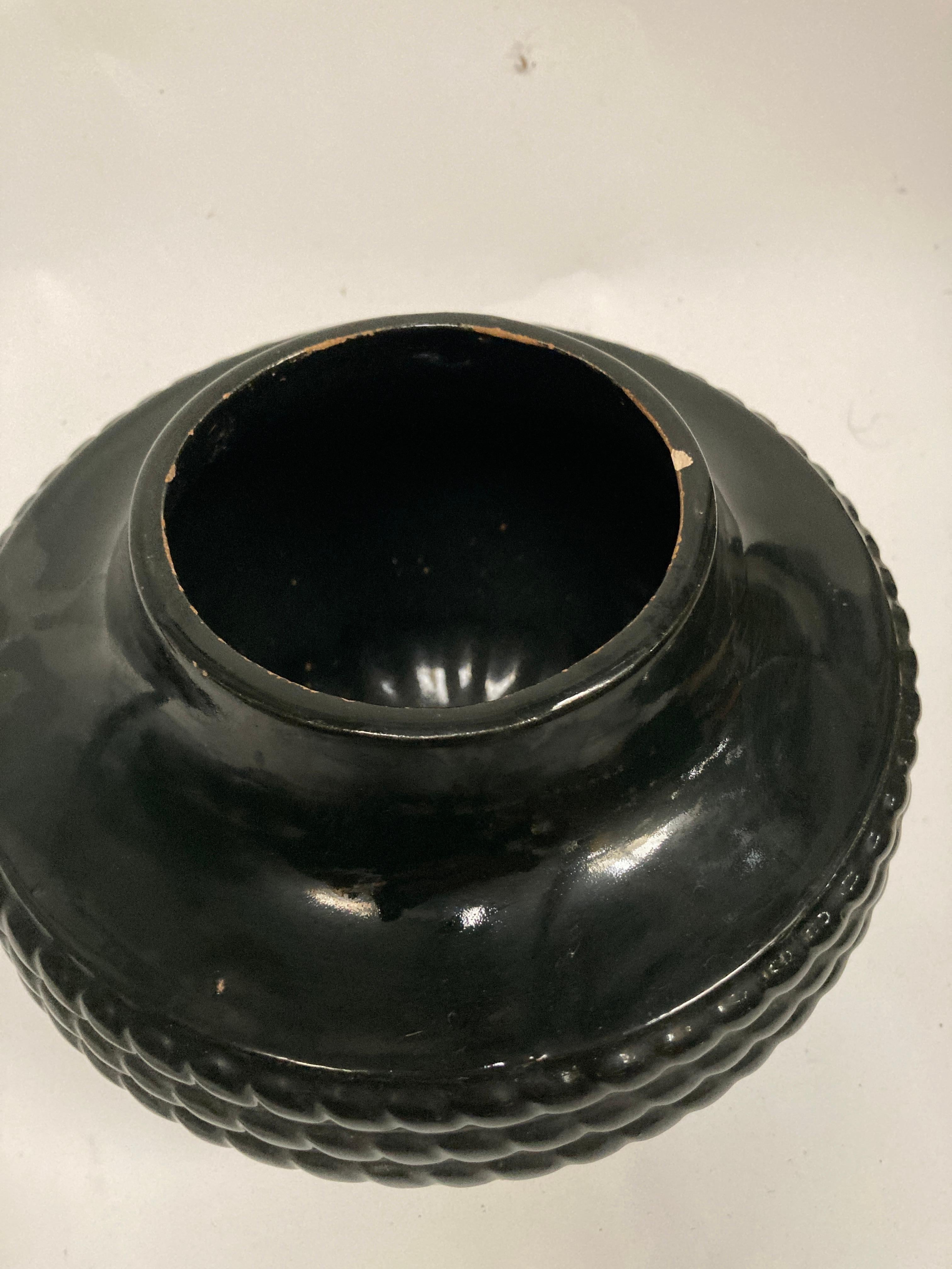 Early 20th Century Ceramic urn designed by Louis Sue et André Mare For Sale
