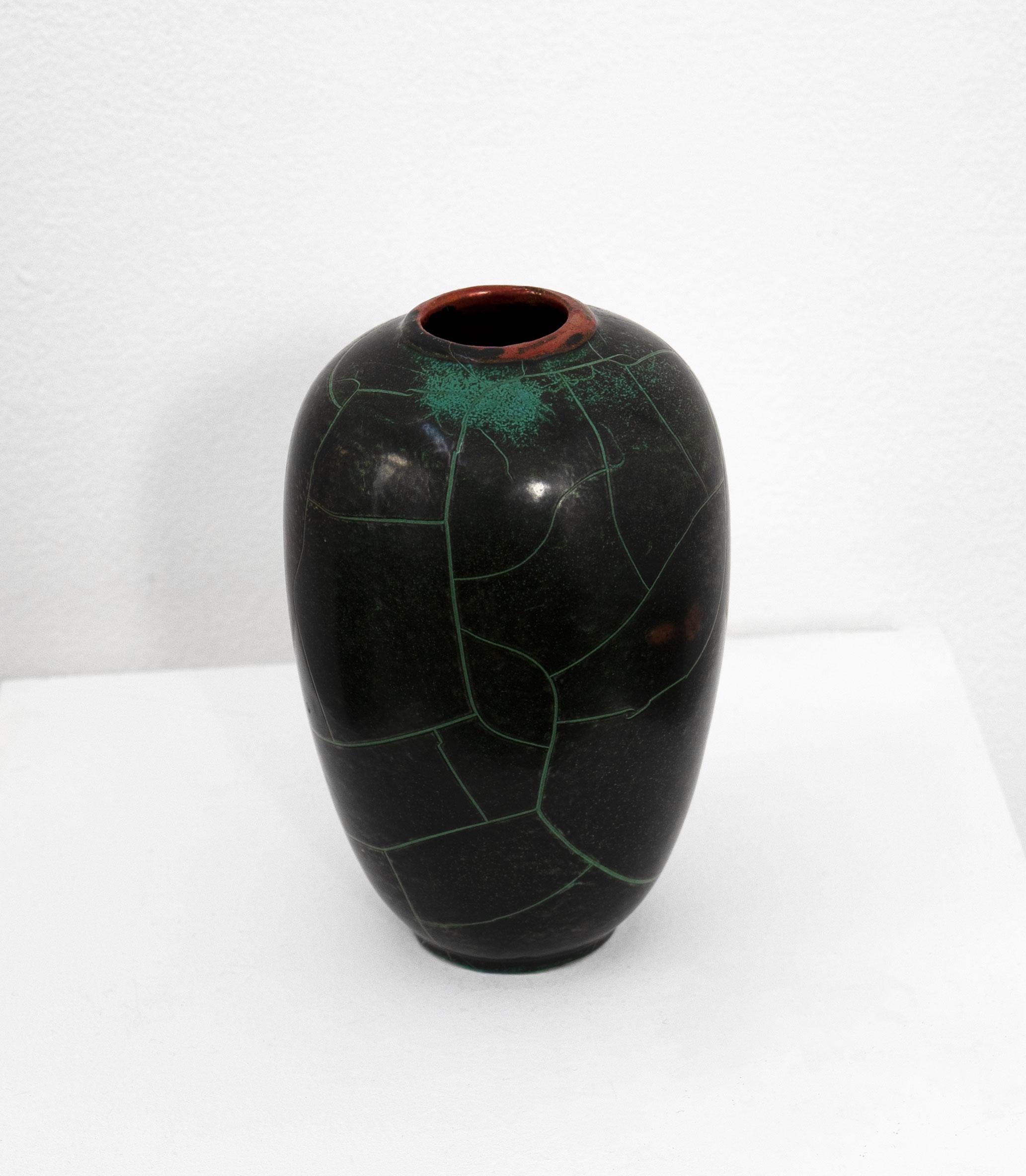 Tedesco Vaso in ceramica 2 di Richard Uhlemeyer (1900 - 1954), 1950 ca. in vendita