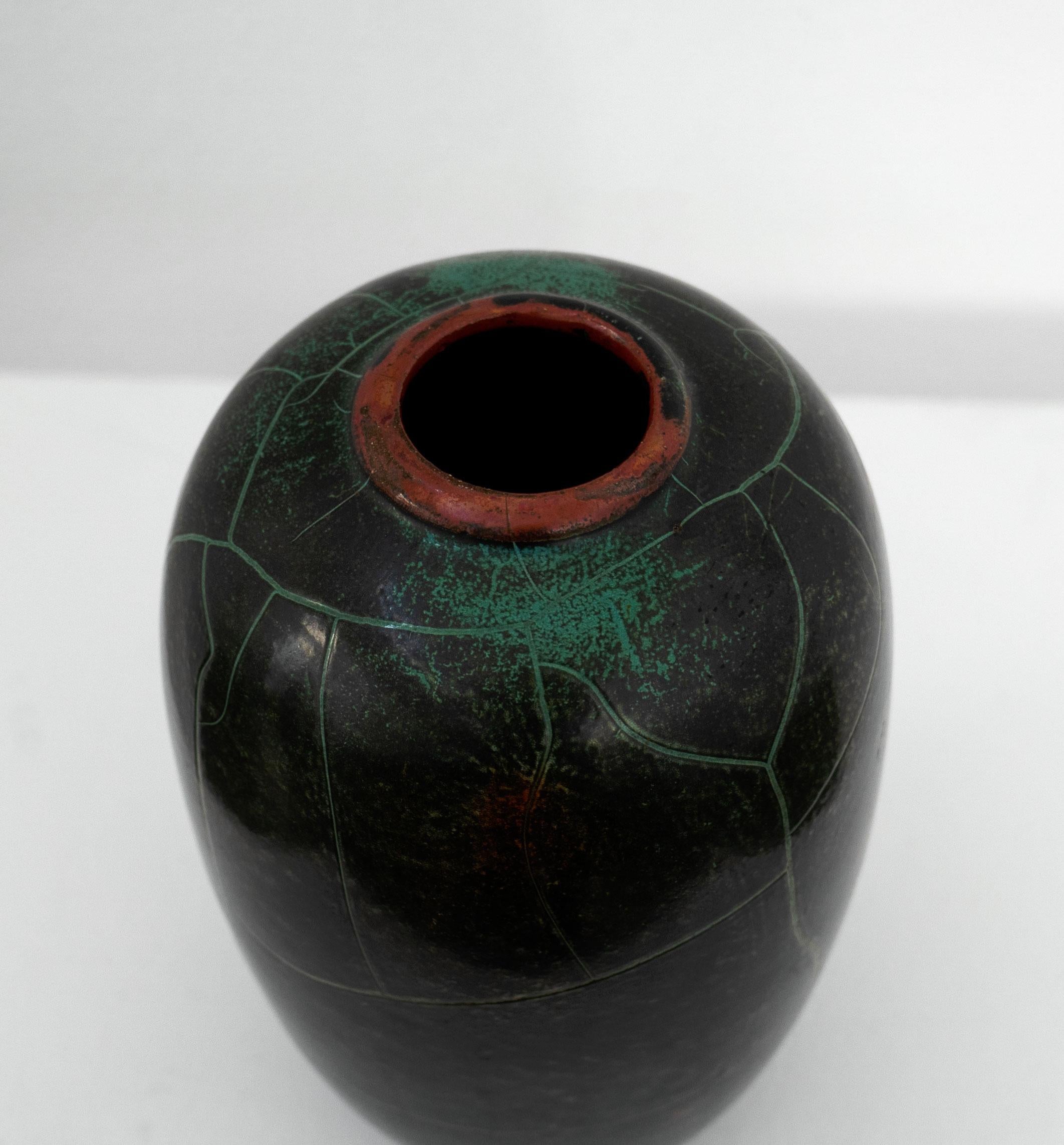 Vaso in ceramica 2 di Richard Uhlemeyer (1900 - 1954), 1950 ca. In condizioni buone in vendita a Surbiton, GB