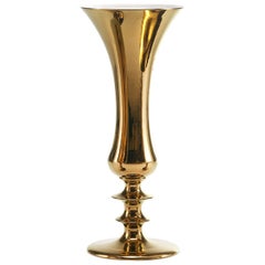 Vase en céramique "ANNE II" fabriqué à la main en bronze par Gabriella B. Fabriqué en Italie