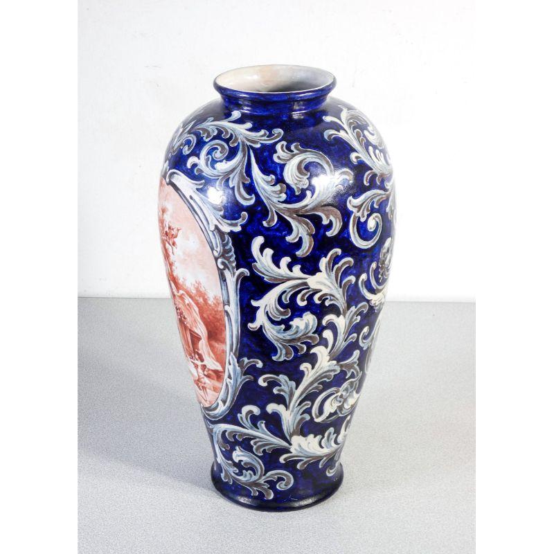Ceramic Vase, Attr. to Molaroni Manufacture. Pesaro, Italy For Sale 2