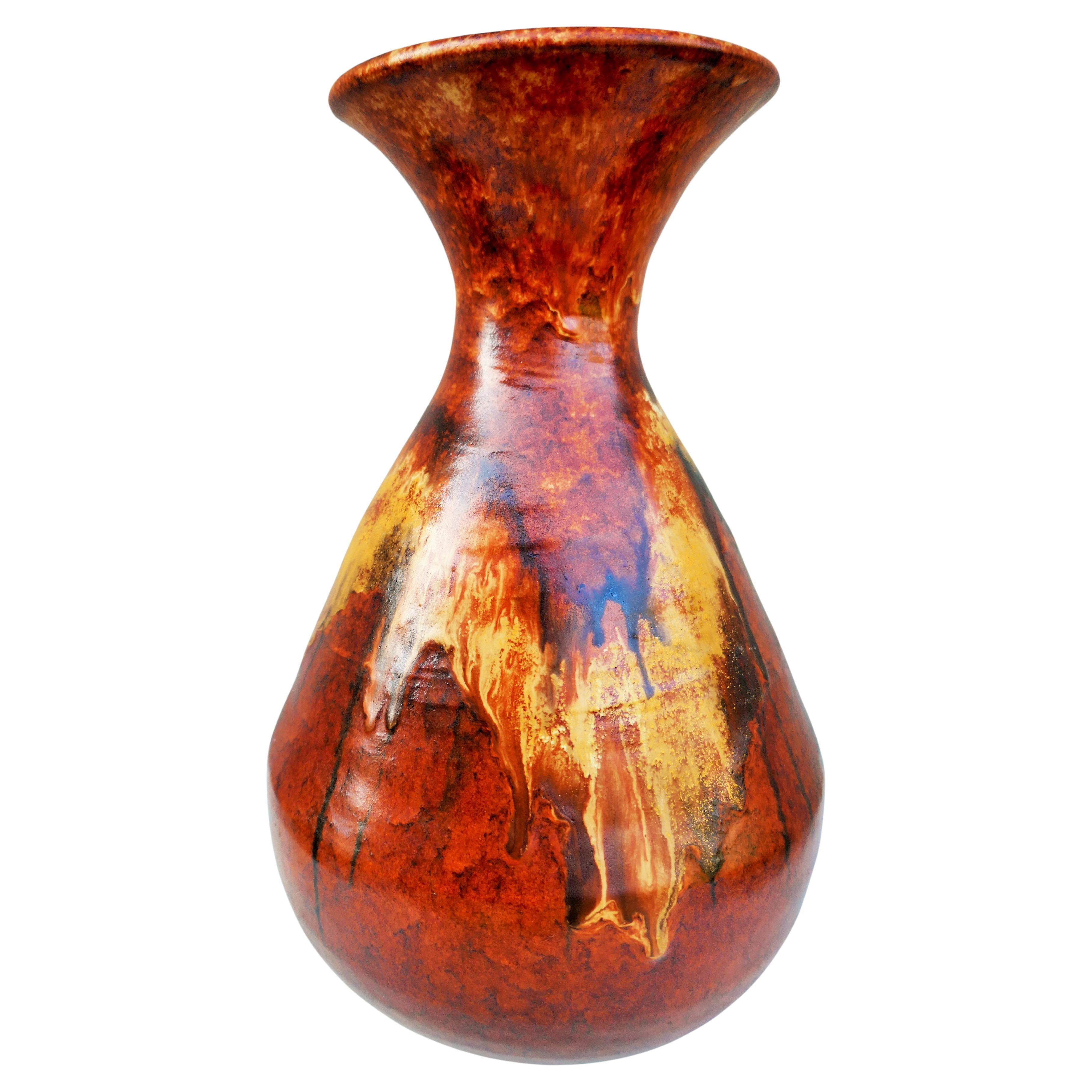 Ceramica Ceramic vase attributed to Bertoncello in vendita