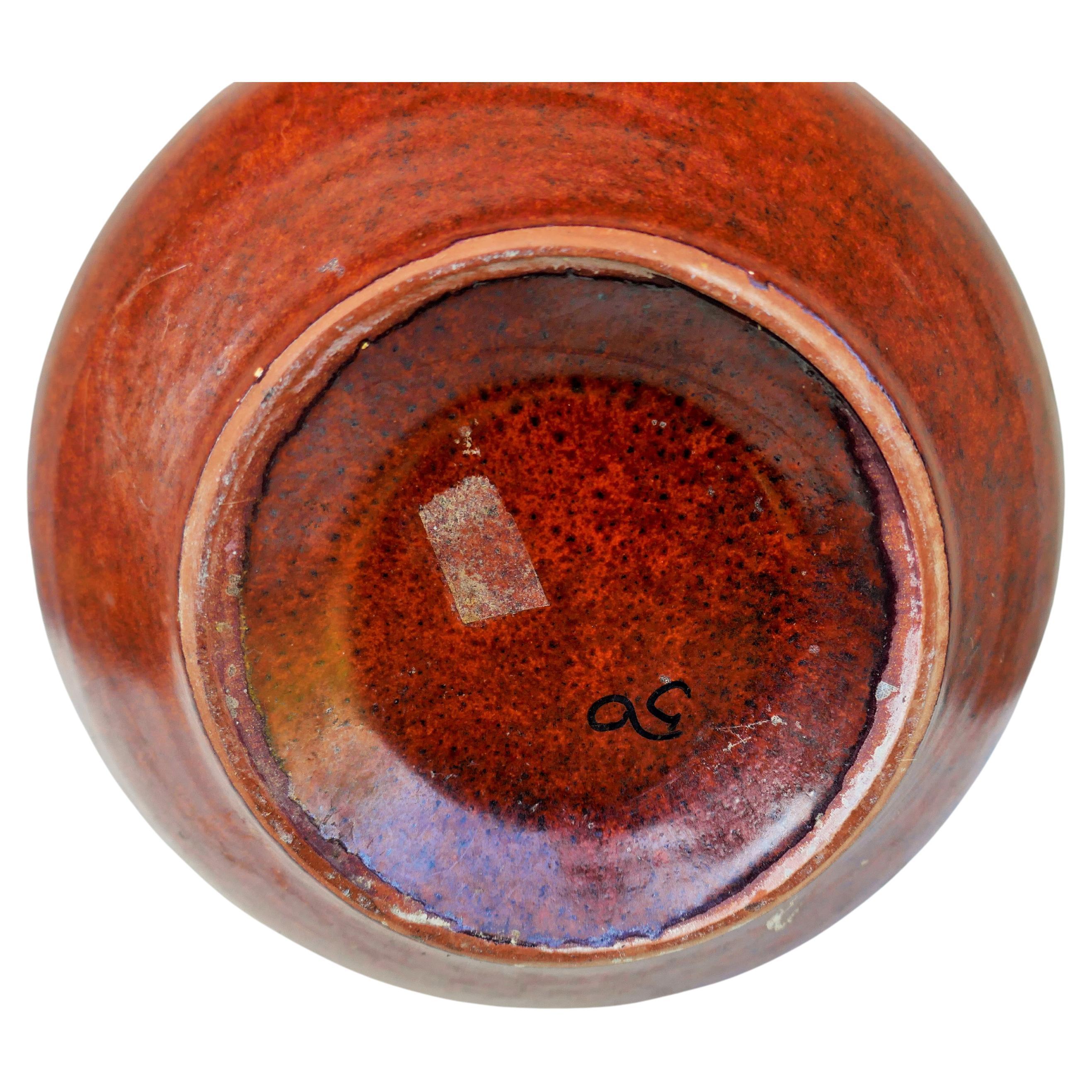 Ceramic vase attributed to Bertoncello in vendita 1