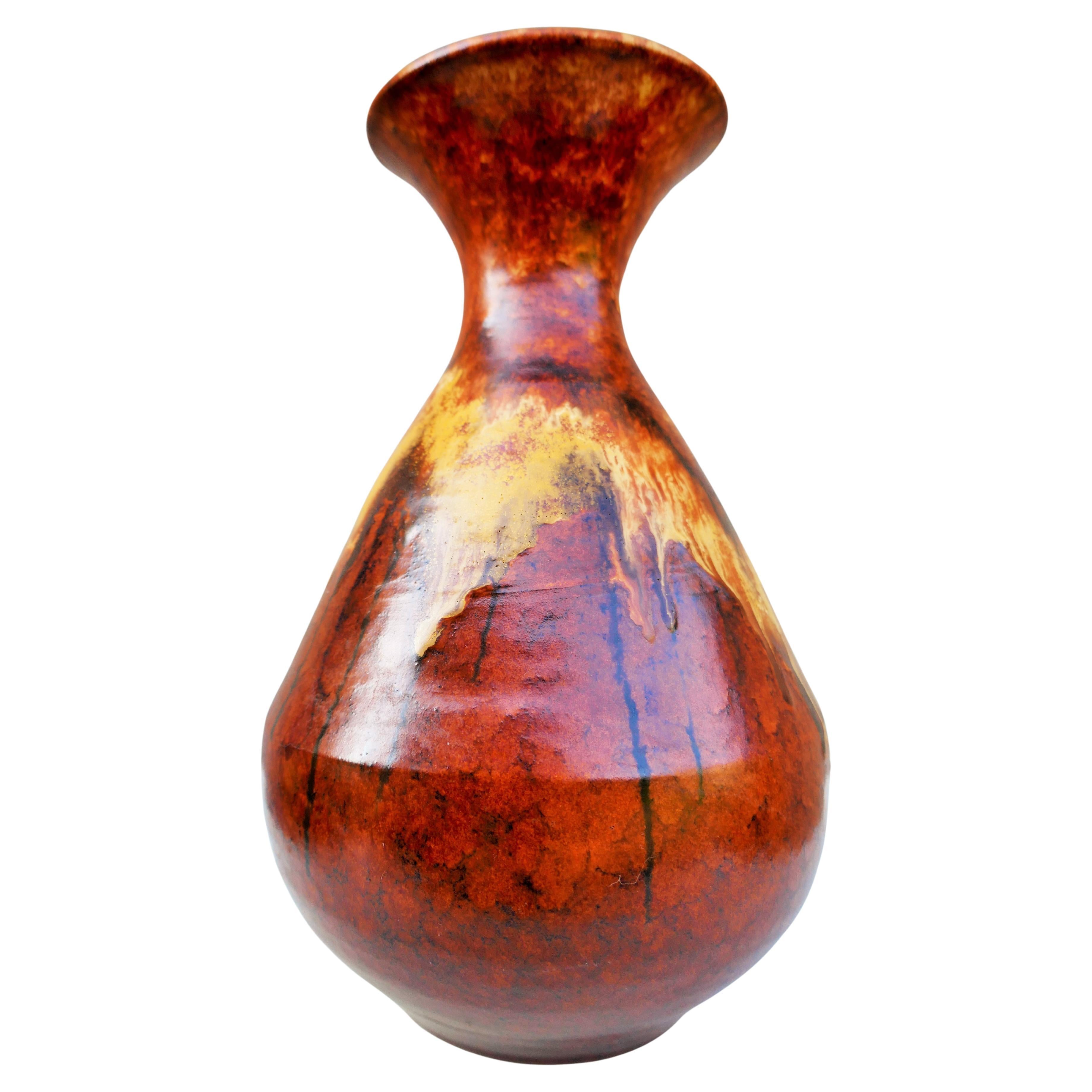 Vase en céramique attribué à Bertoncello