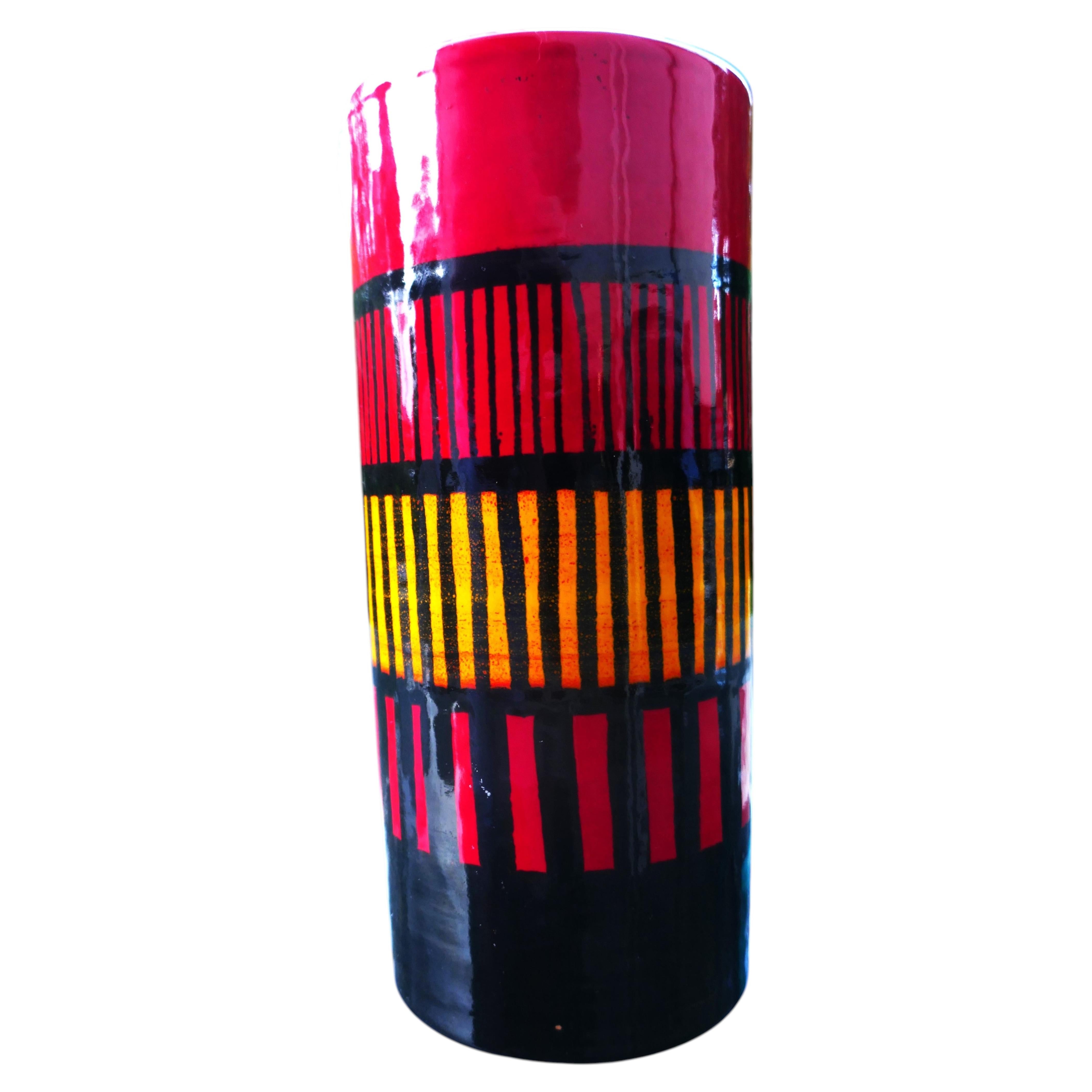 Ceramic vase attributed to Ettore Sottsass for Bitossi