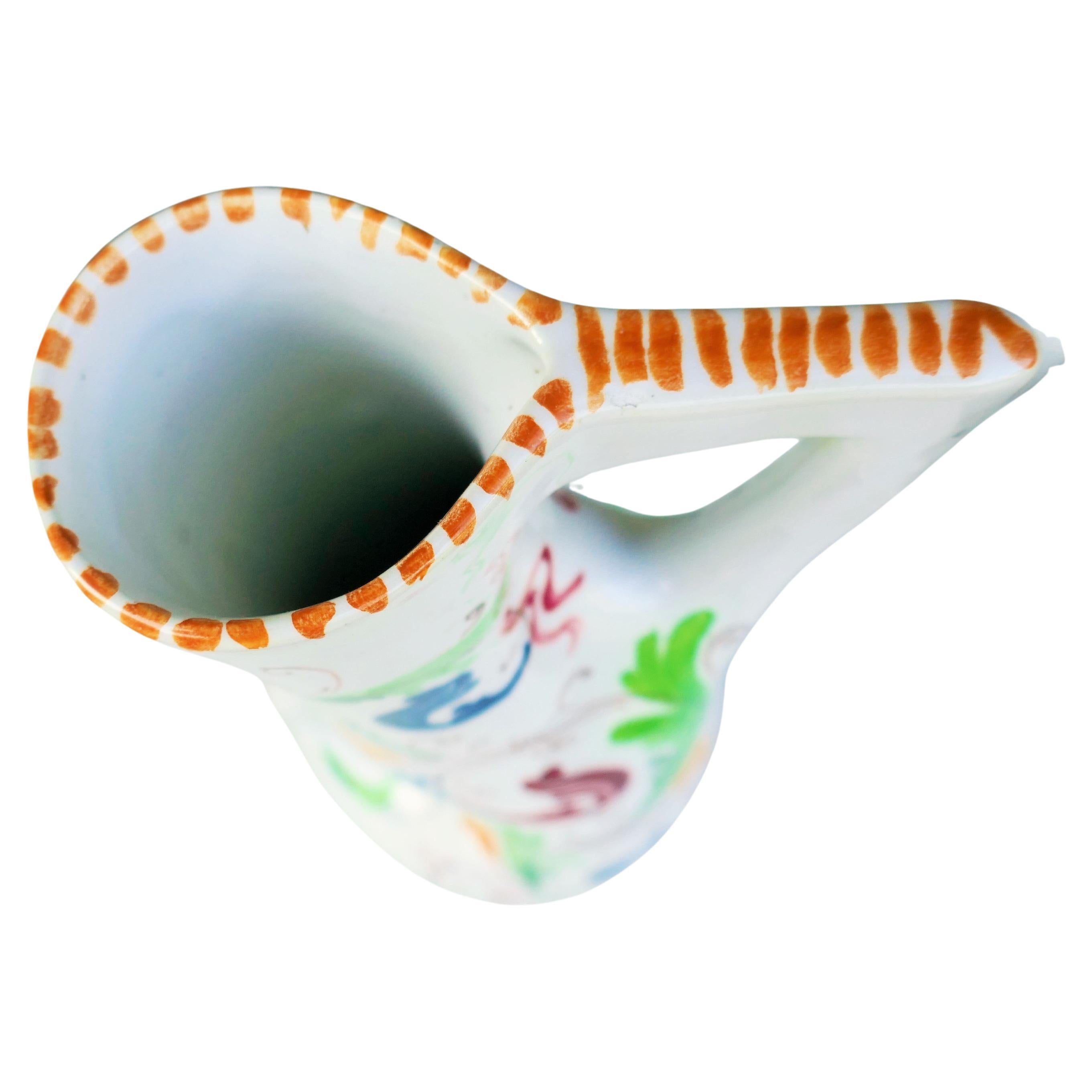 Ceramic vase attributed to the Imola Ceramic Cooperative In condizioni buone in vendita a Lugo, IT