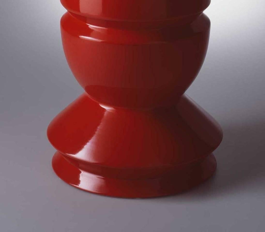 Moderno Vaso in ceramica modello Bkk di Sergio Asti per Superego Editions in vendita