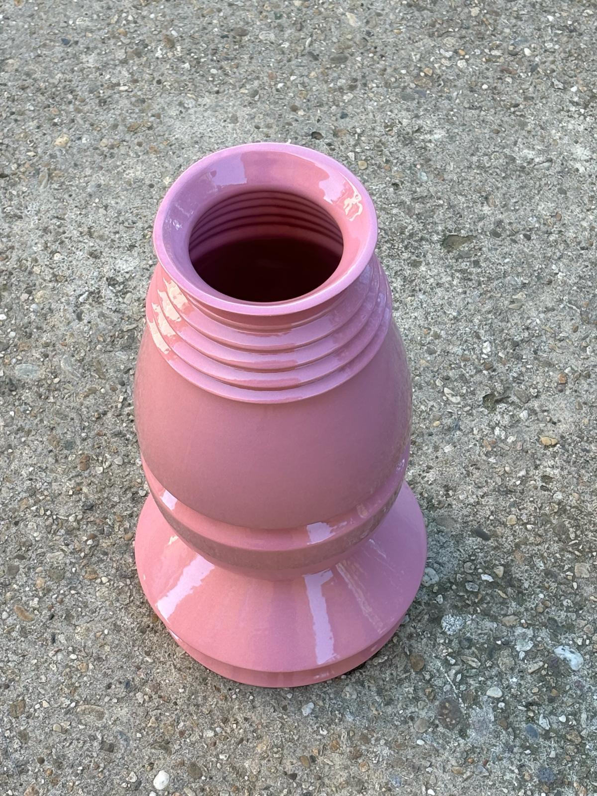 Italiano Vaso in ceramica modello Bkk di Sergio Asti per Superego Editions in vendita