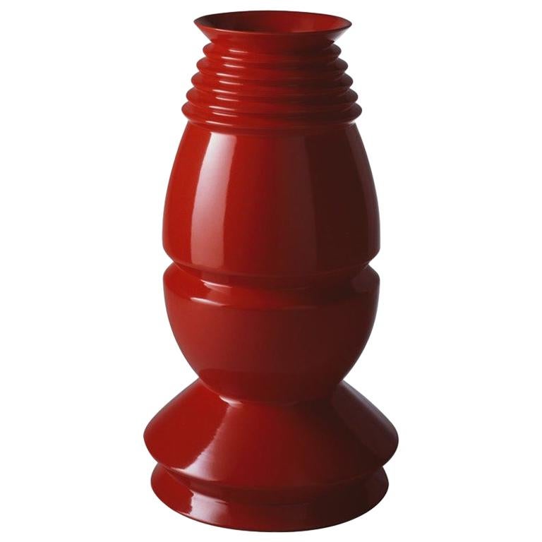 Vaso in ceramica modello Bkk di Sergio Asti per Superego Editions in vendita