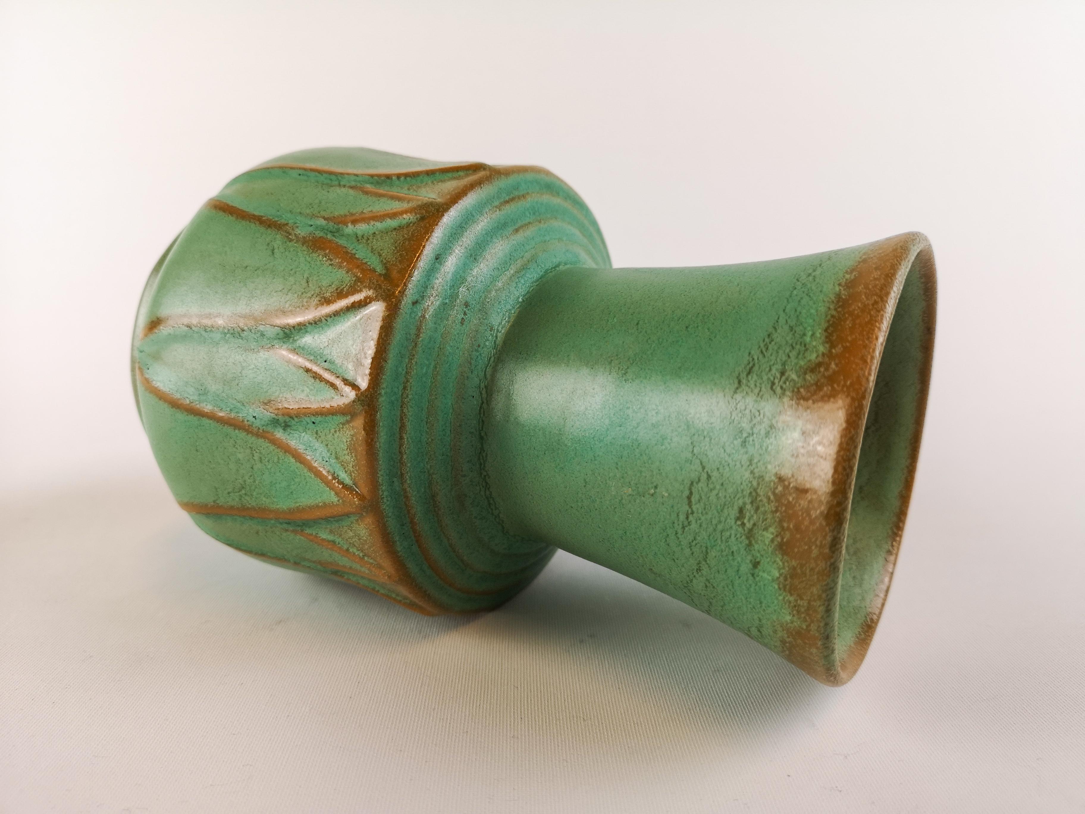 Ceramic Vase Bo Fajans Ewald Dahlskog, Sweden, 1940s 2