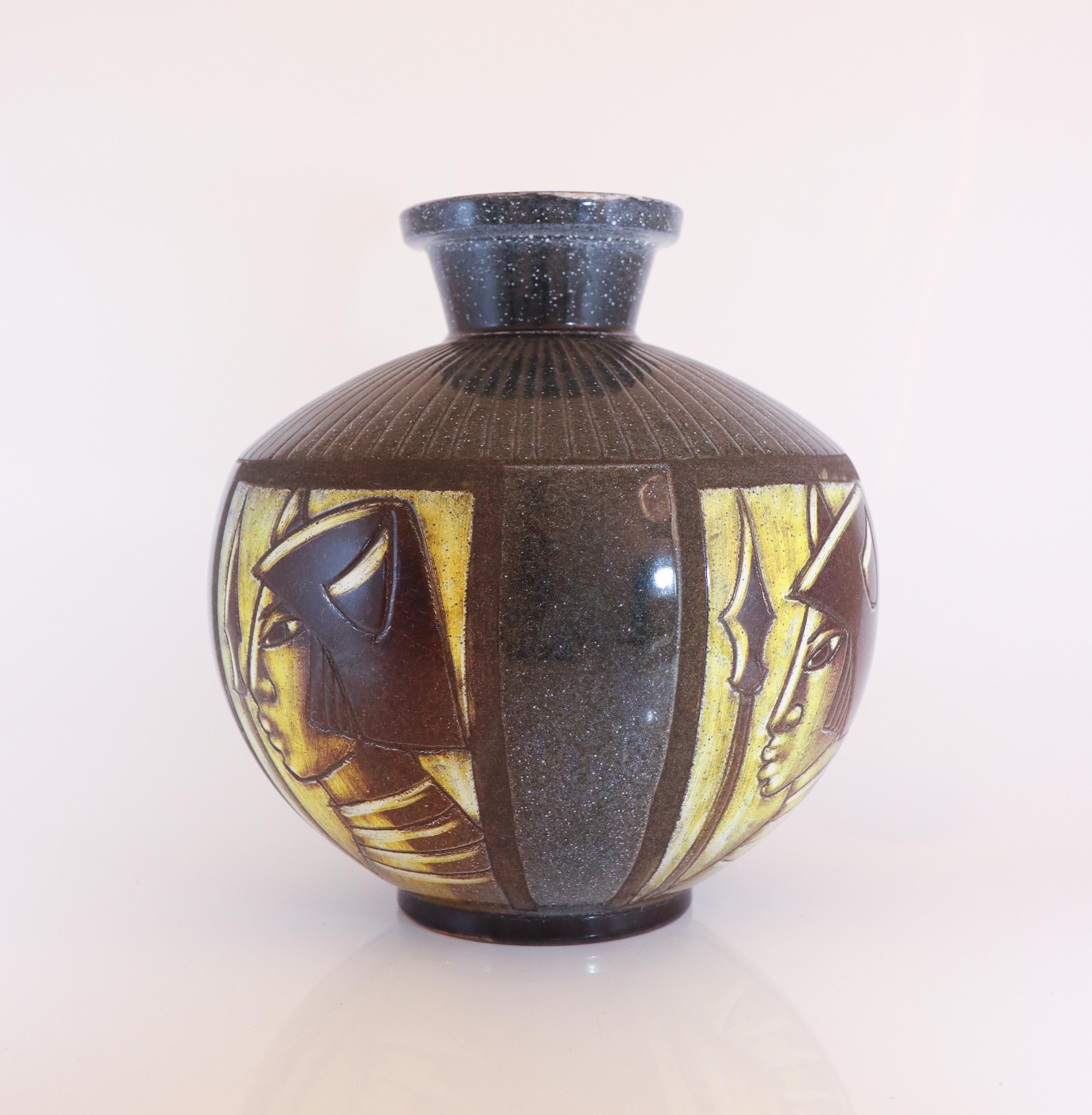 Svedese Vaso in ceramica - Bonnie Rehnqvist - Törngrens Keramik in vendita