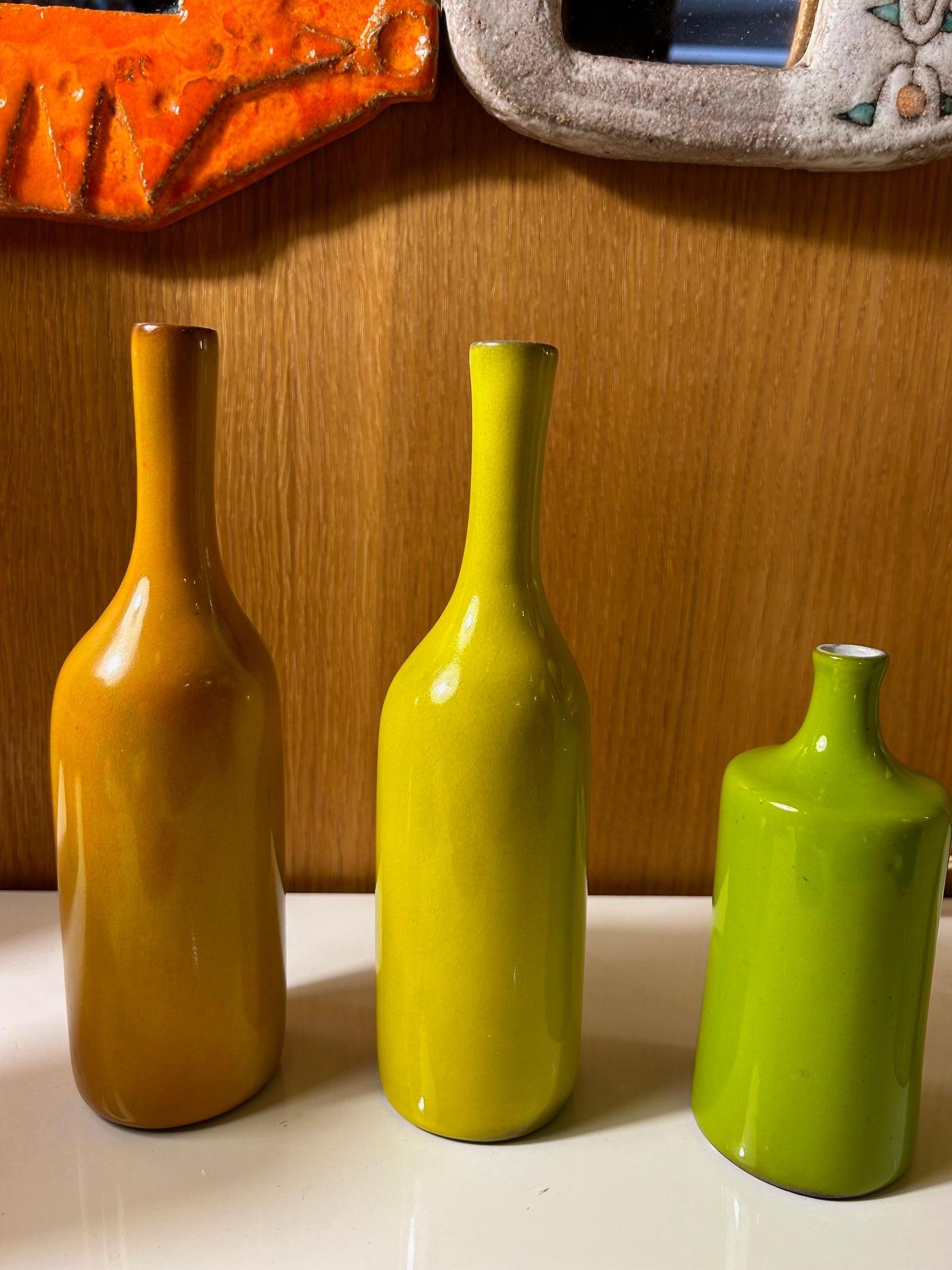 Vaso/bottiglia in ceramica di Jacques & Dani Ruelland, Francia, anni '60 In condizioni buone in vendita a Paris, FR