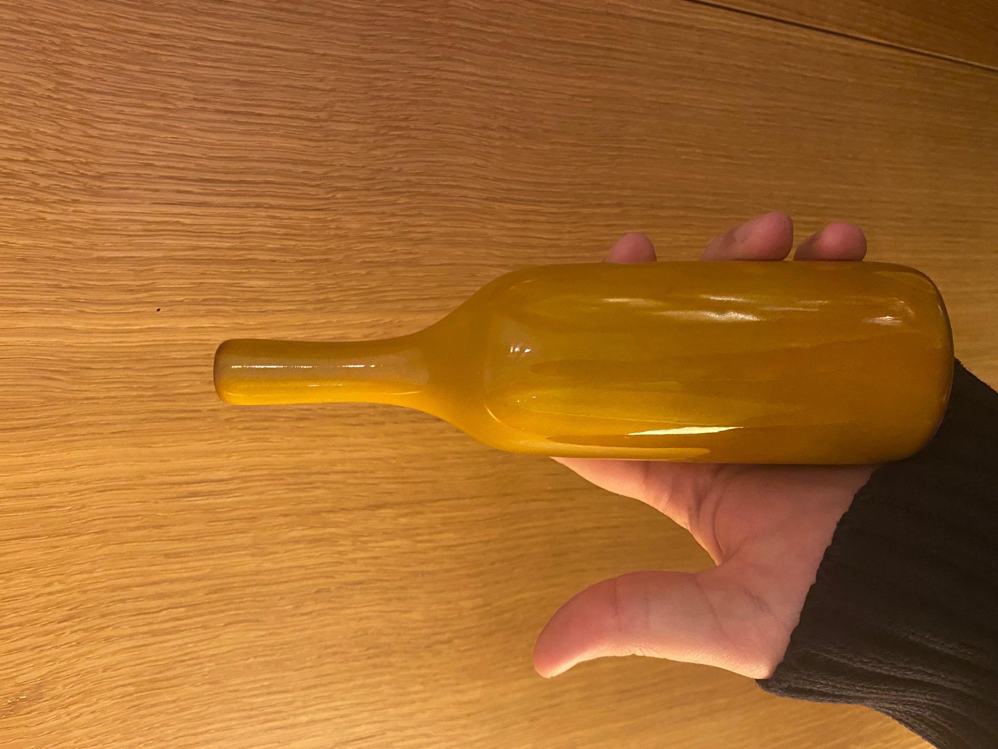 Keramikvase / Flasche von Jacques & Dani Ruelland, Frankreich, 1960er Jahre (Mitte des 20. Jahrhunderts) im Angebot