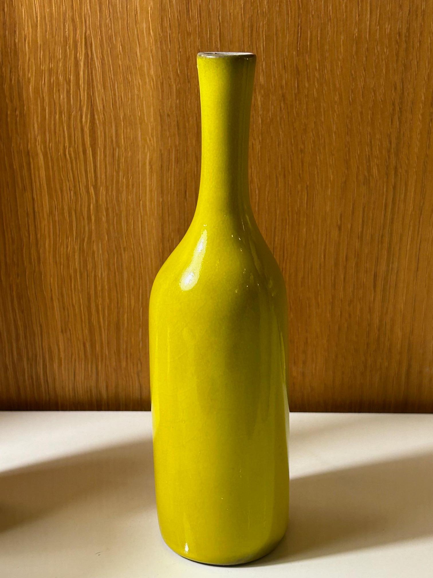 Ceramic Vase / Bottle by Jacques & Dani Ruelland, France, 1960s For Sale 2