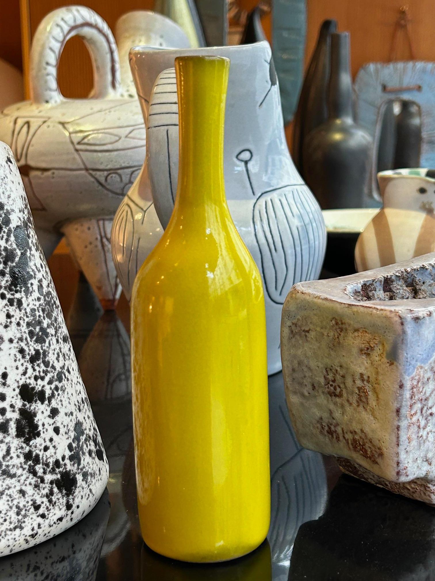 Ceramic Vase / Bottle by Jacques & Dani Ruelland, France, 1960s For Sale 3
