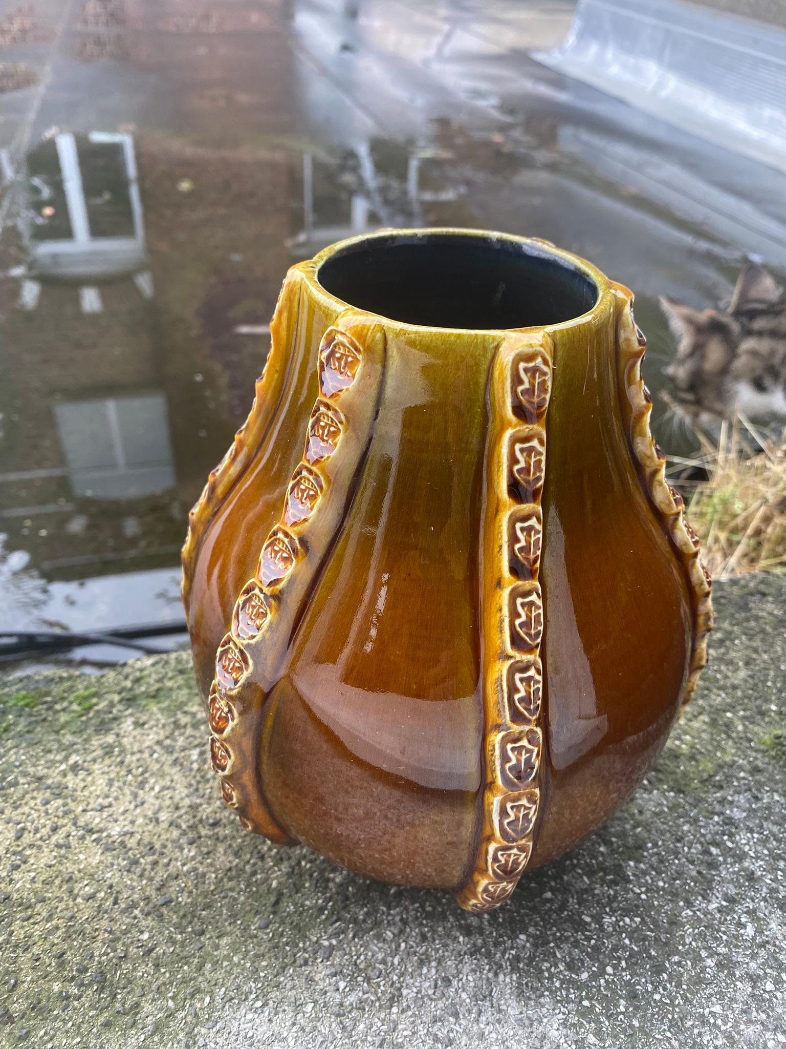 Ceramic Vase by Accolay, circa 1960-1970 In Good Condition For Sale In Saint-Ouen, FR