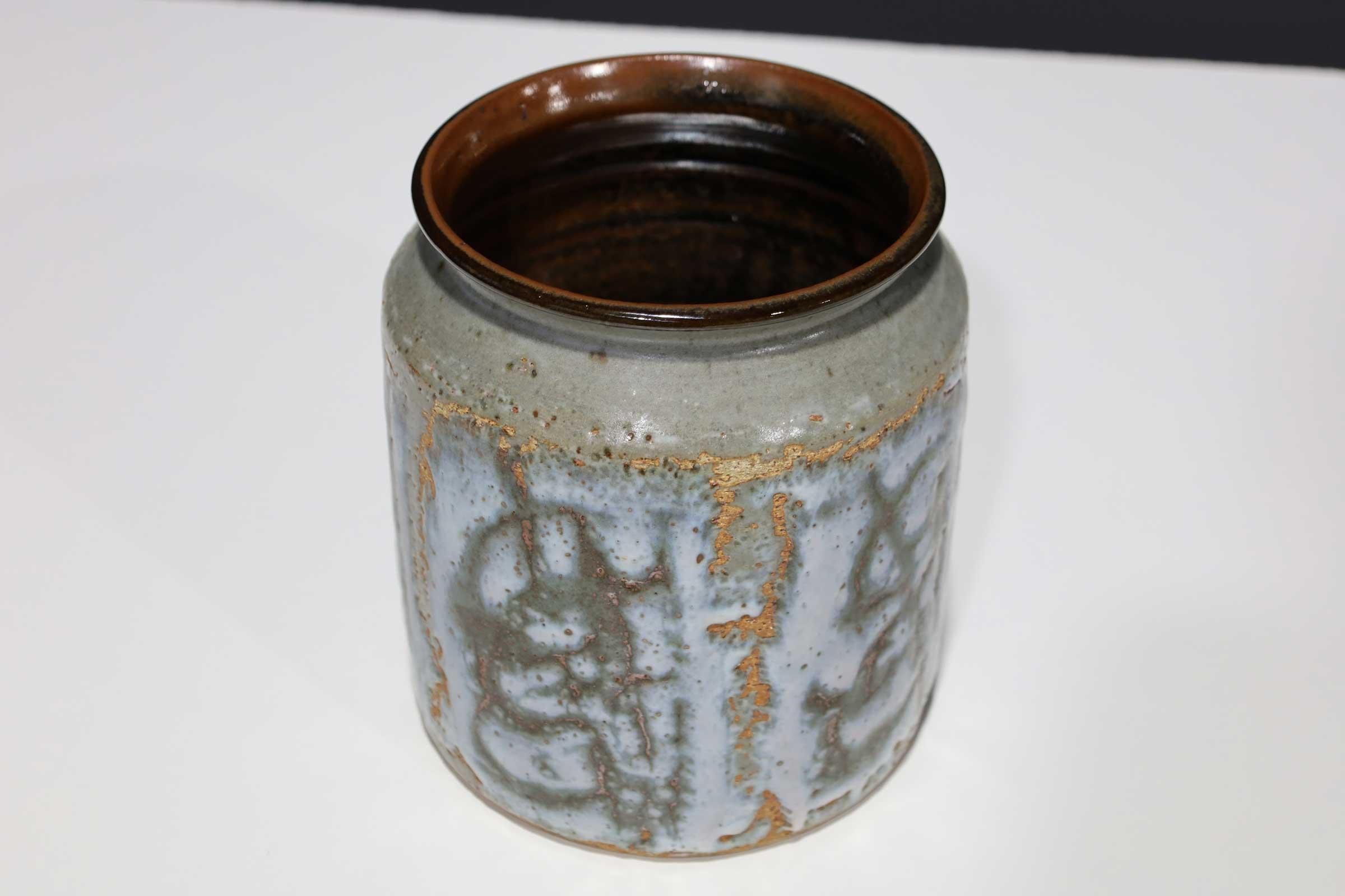  Keramische Vase von Albert Green (20. Jahrhundert) im Angebot