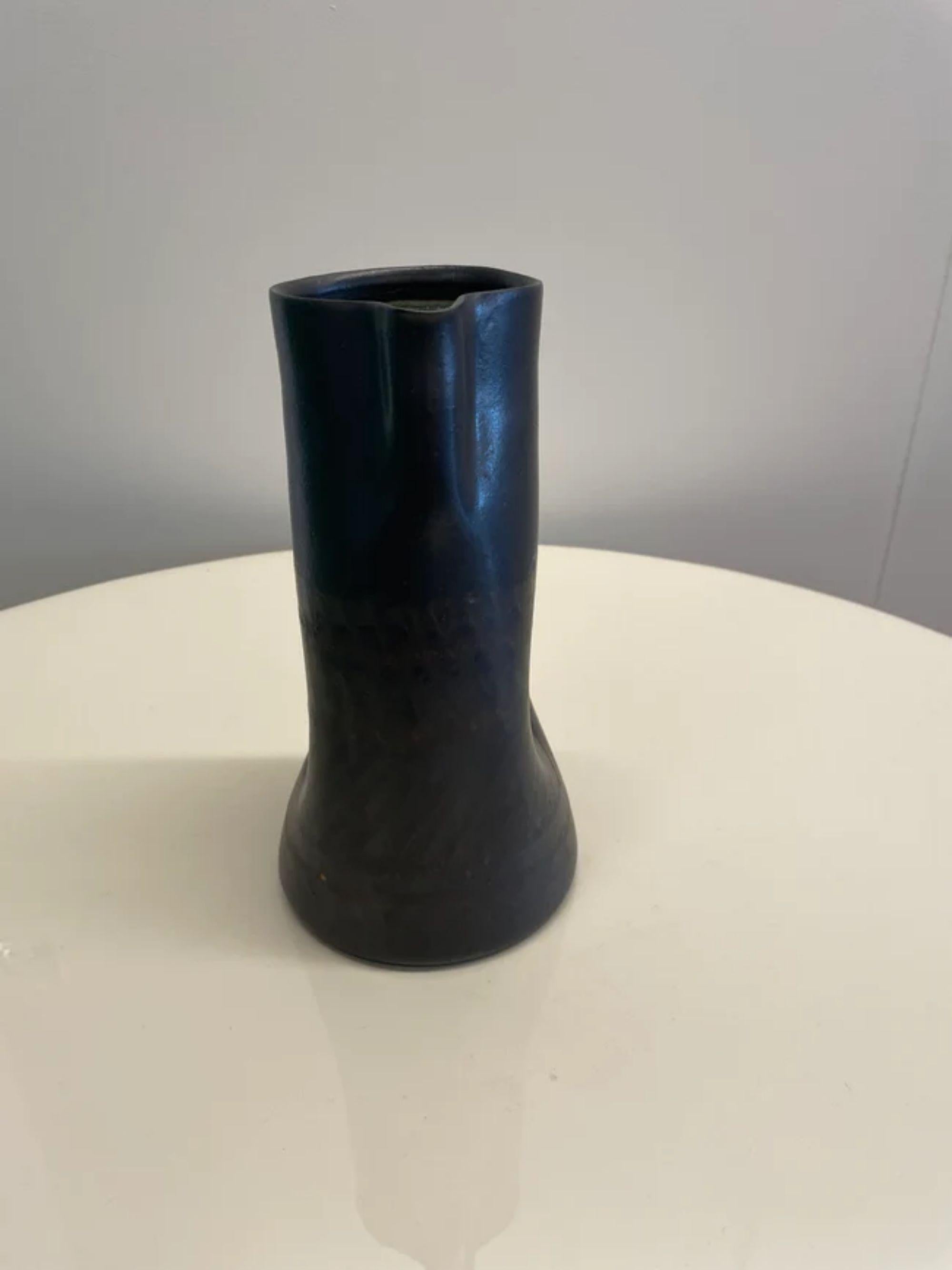 Glazed Ceramic Vase by Alessio Tasca, 1970s