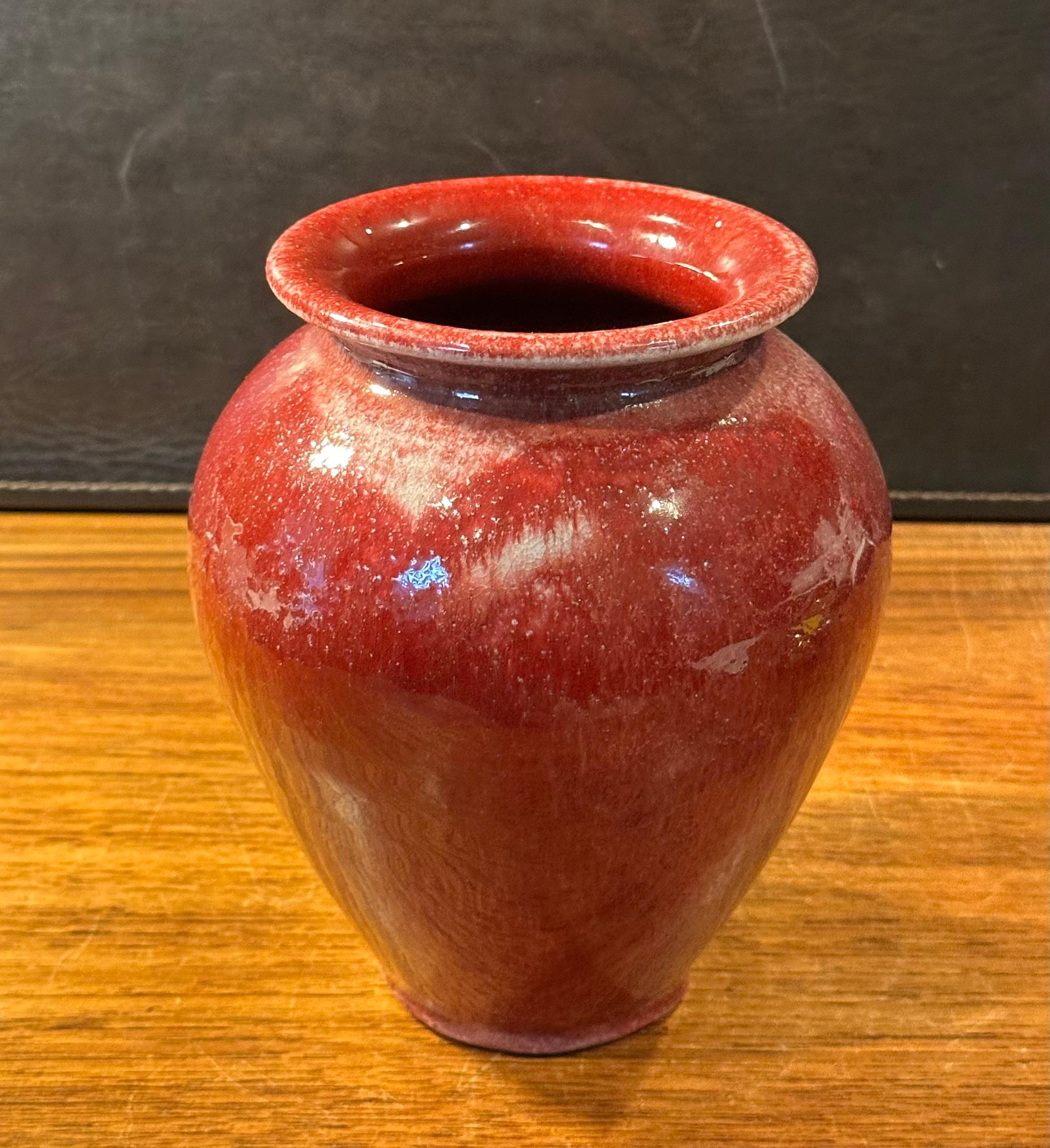 Contemporary Ceramic Vase by Alex Long For Sale