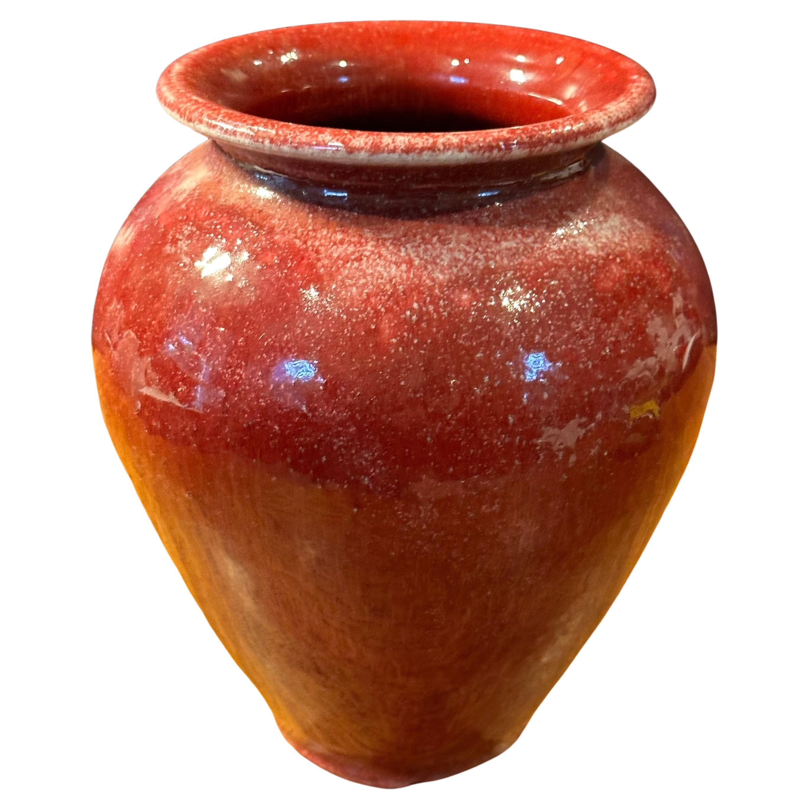 Ceramic Vase by Alex Long For Sale
