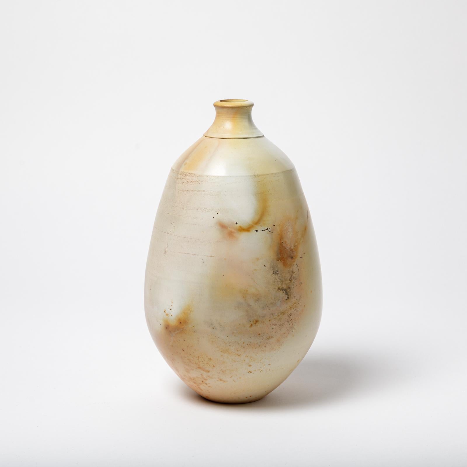 Keramische Vase von Alistair Dahnieux, um 2009 (Beaux Arts) im Angebot
