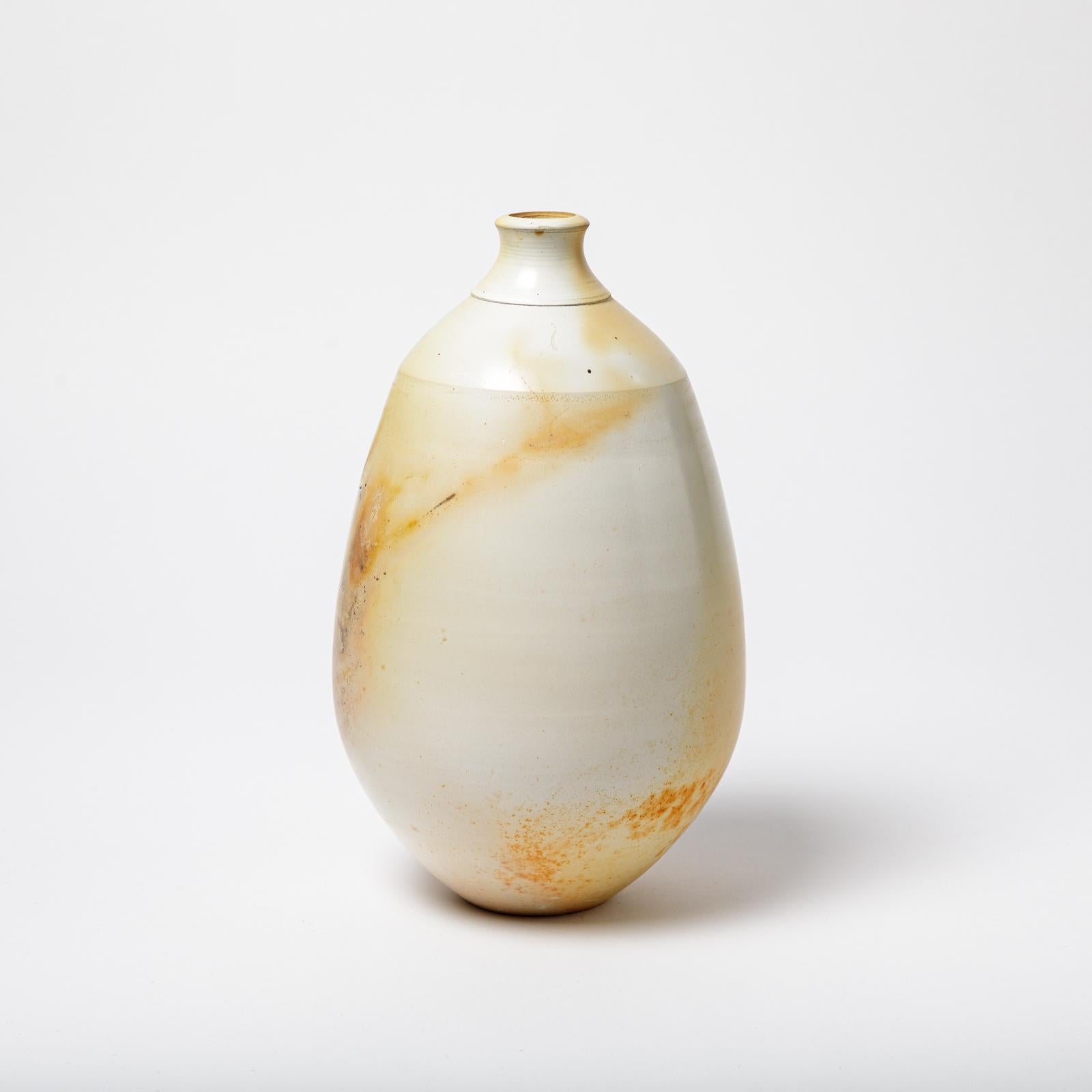 Keramische Vase von Alistair Dahnieux, um 2009 (Französisch) im Angebot