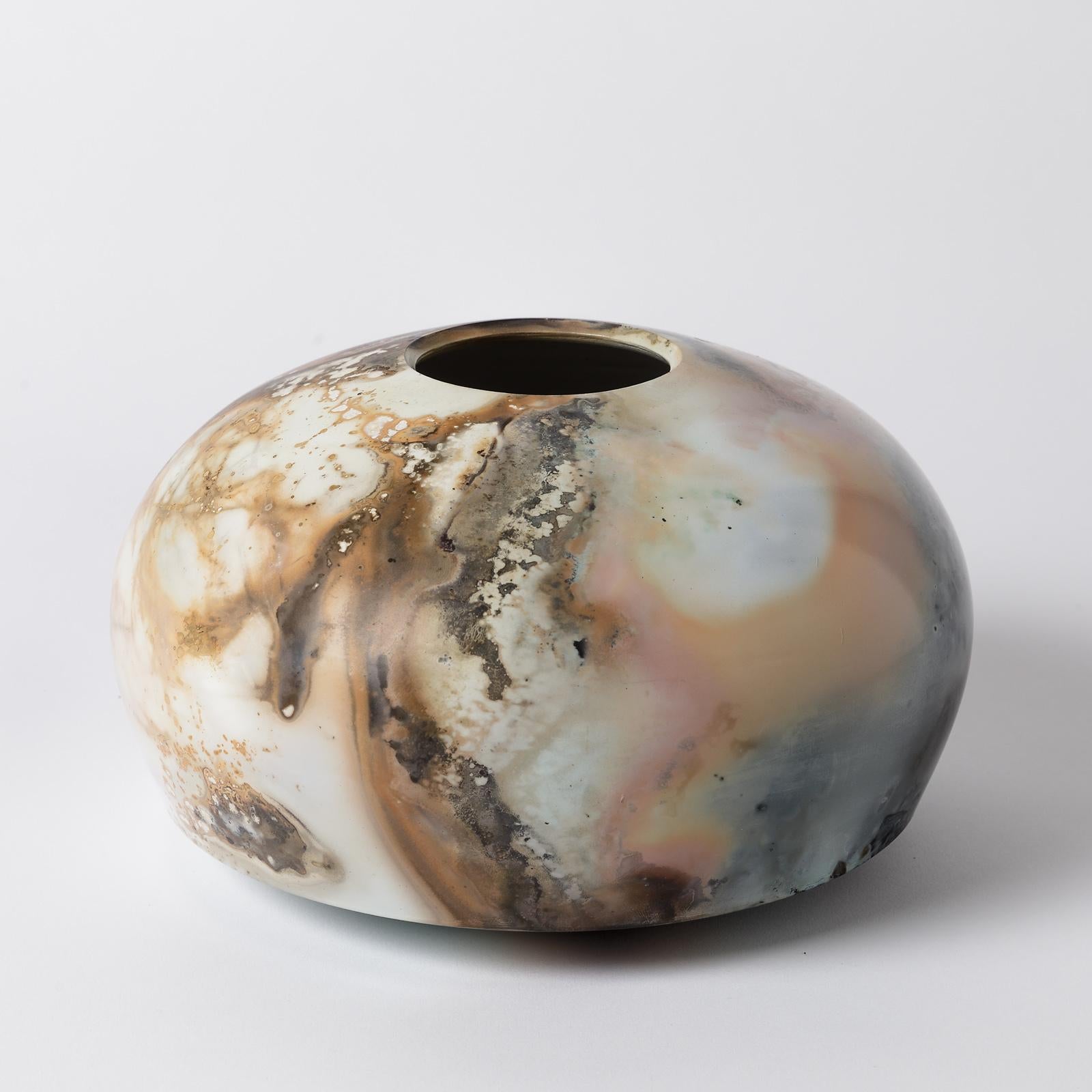 Beaux Arts Ceramic Vase by Alistair Dahnieux, circa 2010 For Sale