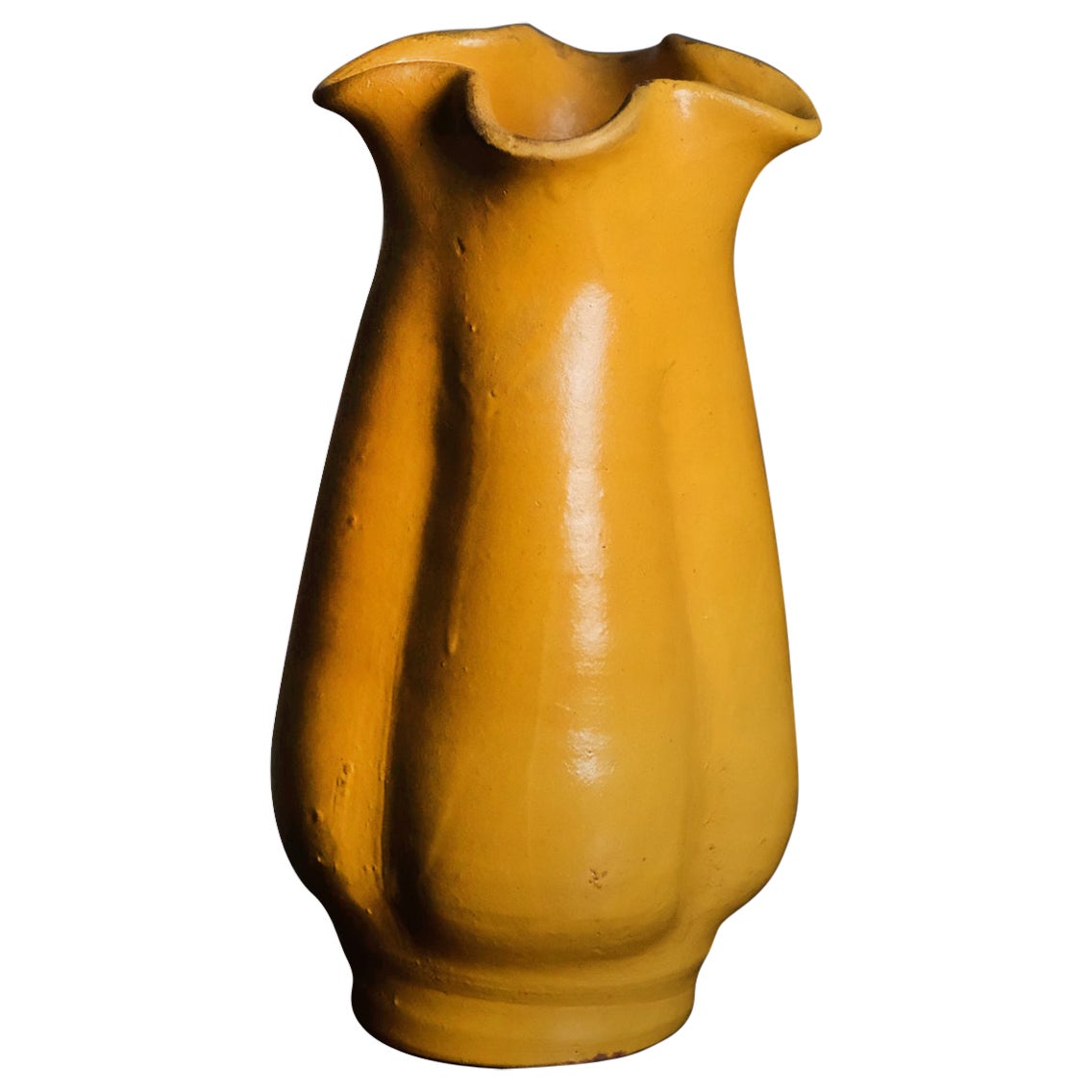 Ceramic vase by Allan Ebeling, Torshälla, Sweden, 1930s
