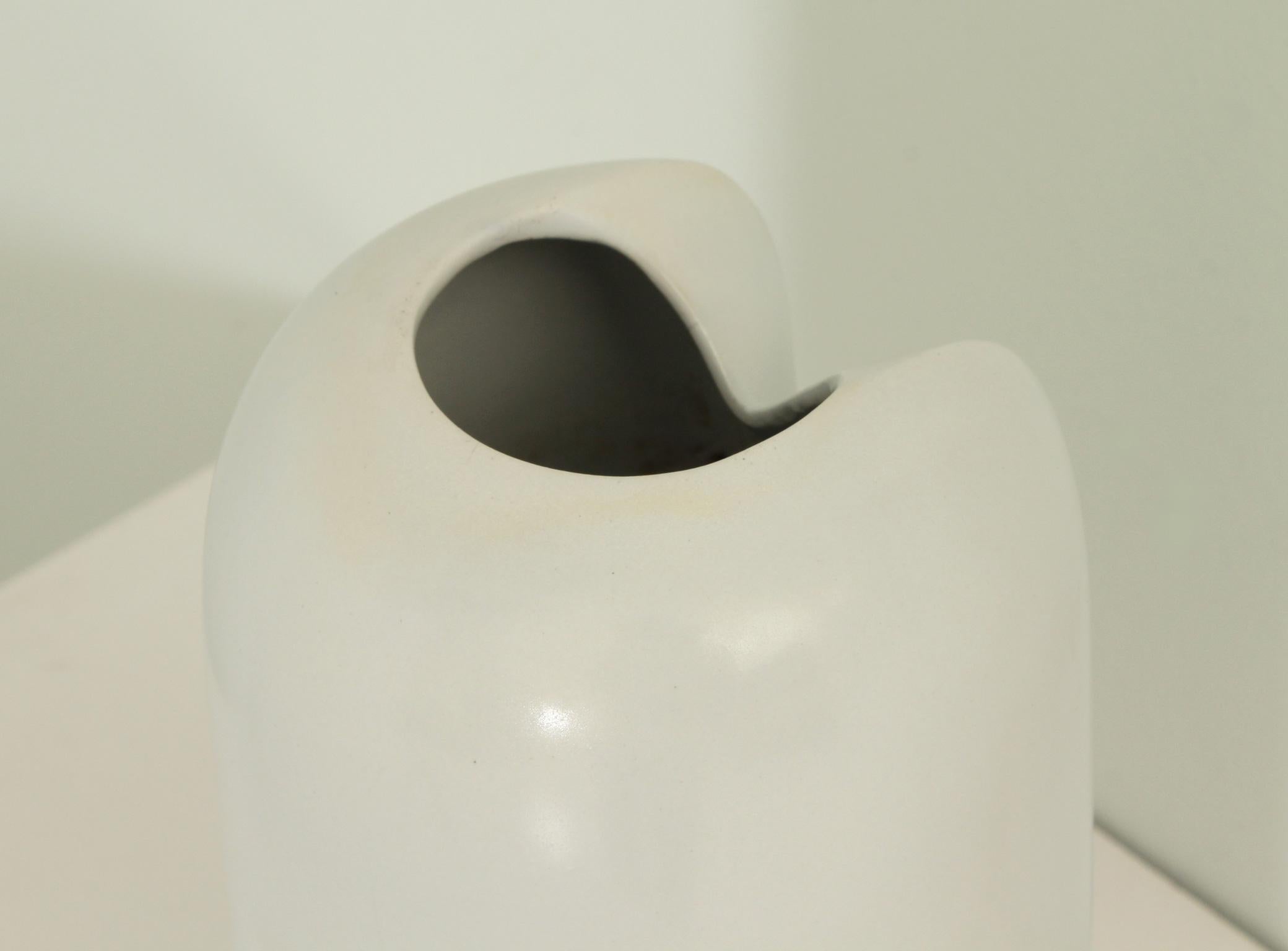 Italian Ceramic Vase by Ambrogio Pozzi, Italy, 1968 For Sale