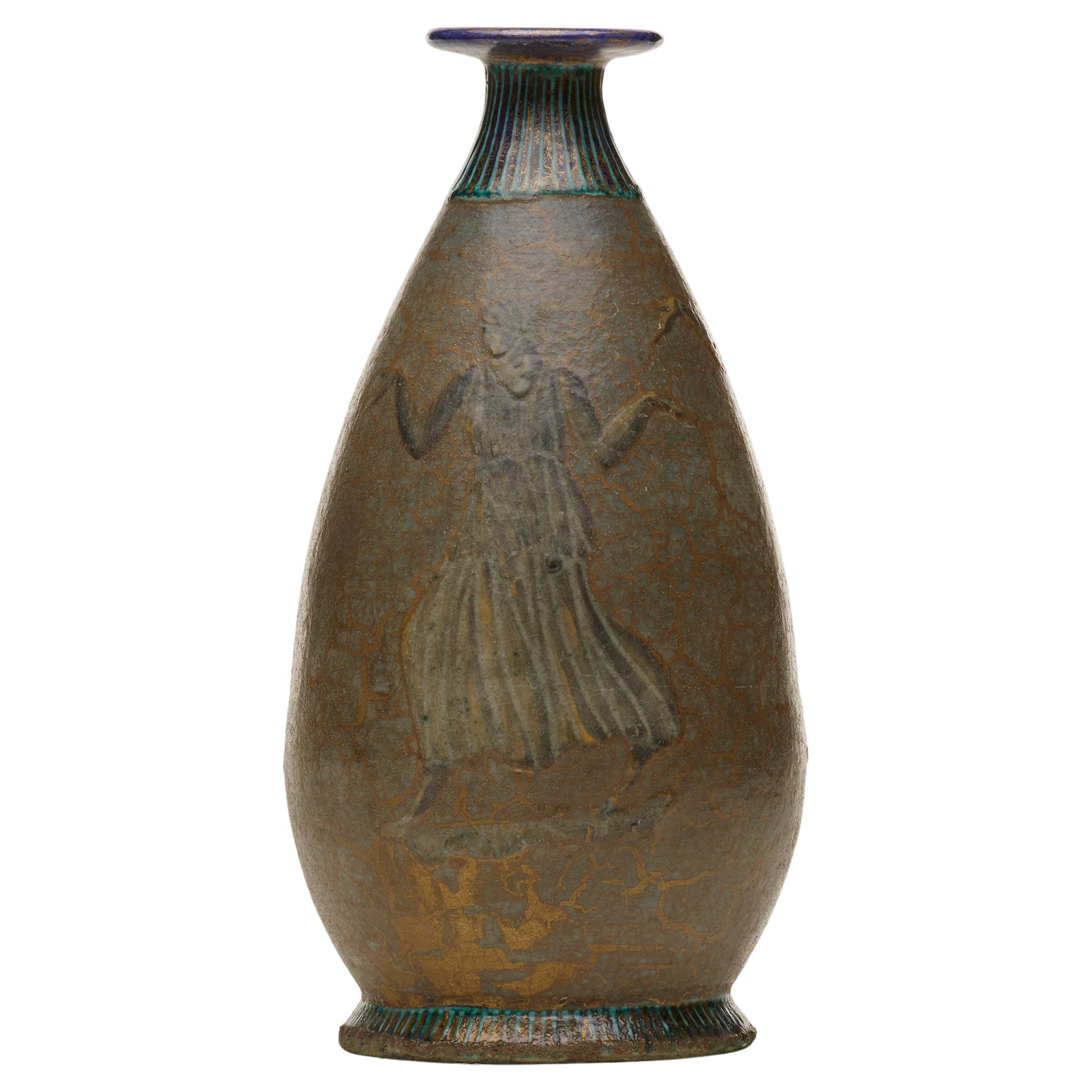 Vaso in ceramica di Jean Mayodon