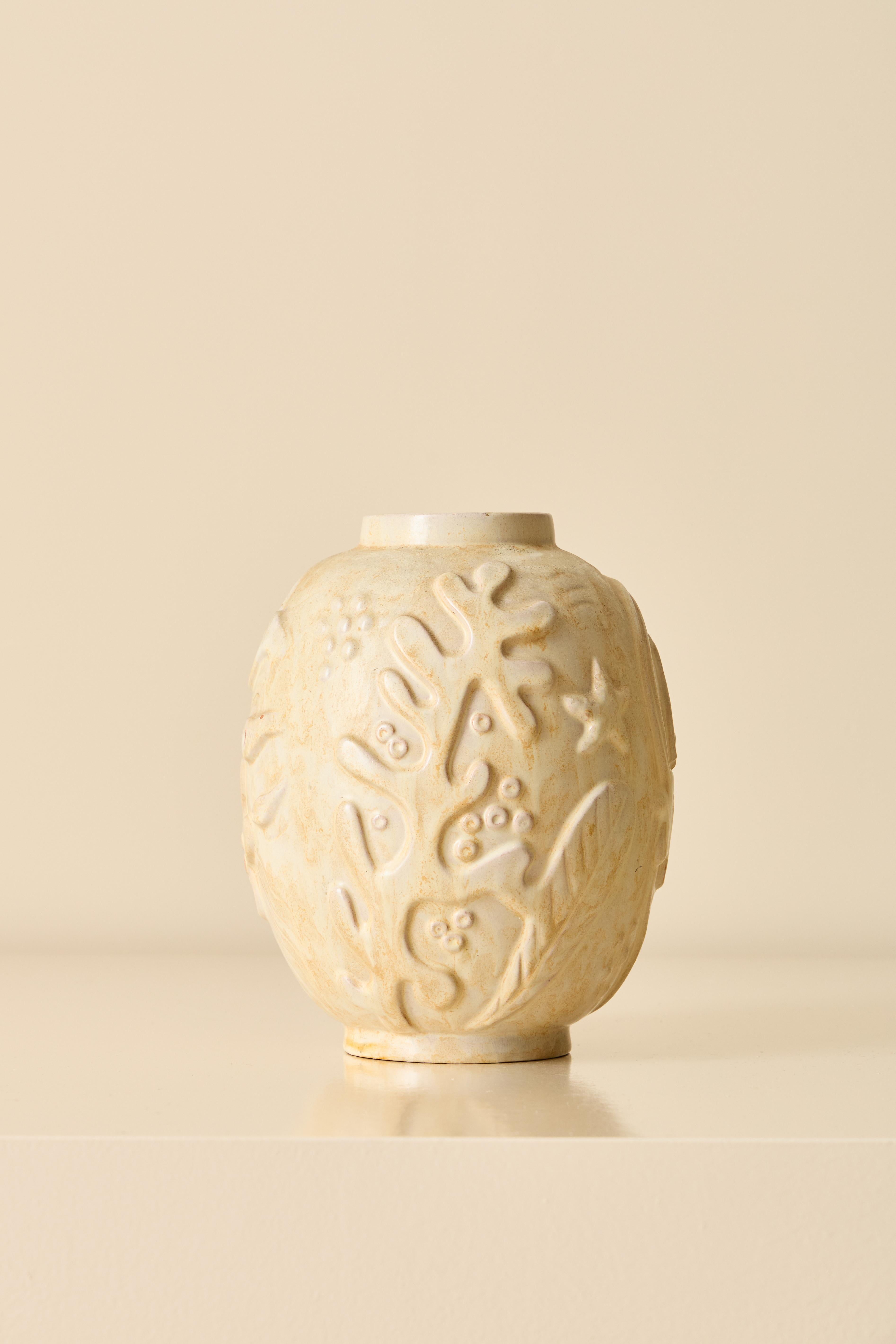 Svedese Vaso in ceramica di Anna-Lisa Thomson, anni '40 in vendita