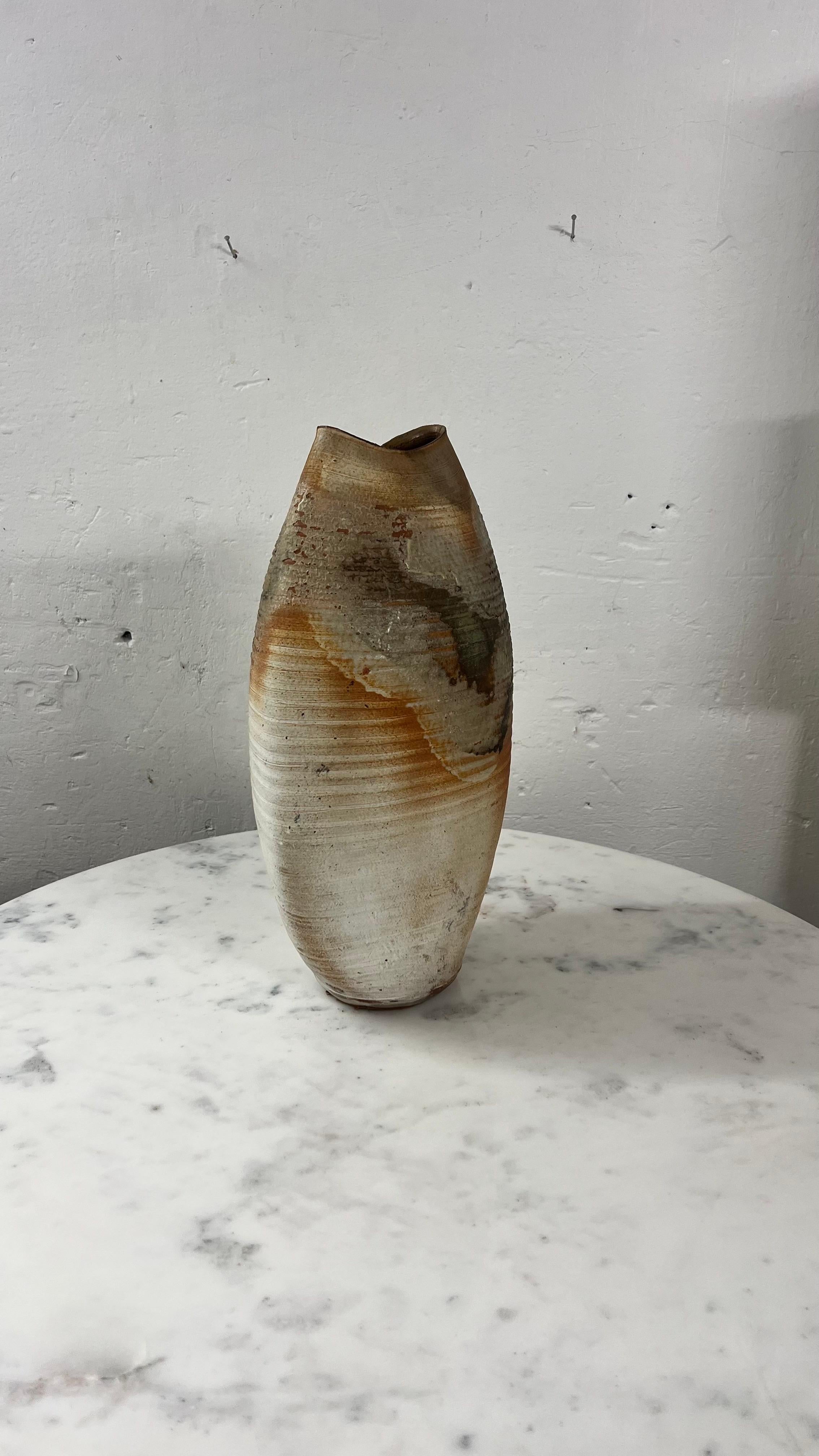 Français Vase en céramique de Bruno H'rdy 