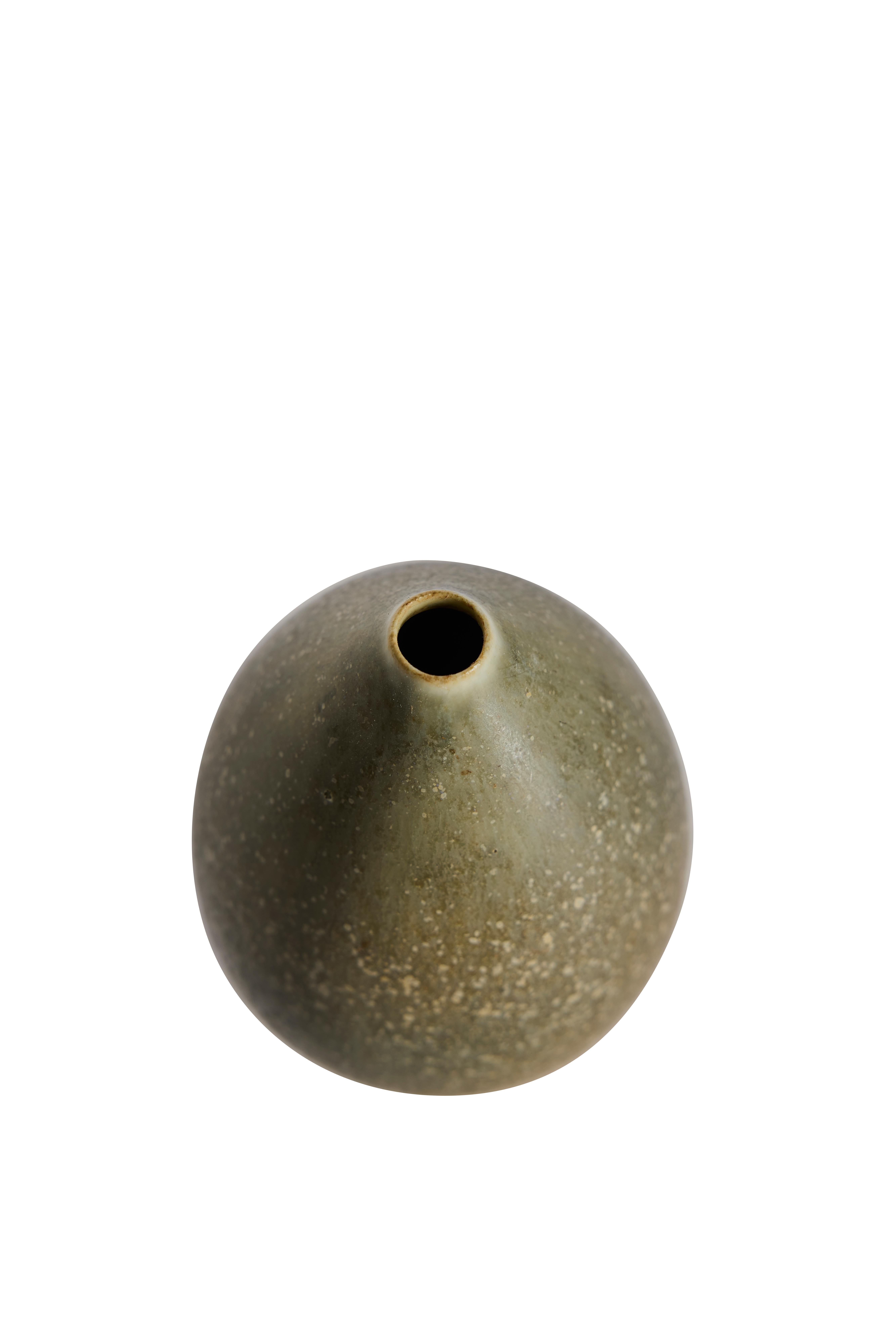 Mid-Century moderno Vaso in ceramica di Carl-Harry Stålhane per Rörstrand, Svezia anni '50 in vendita