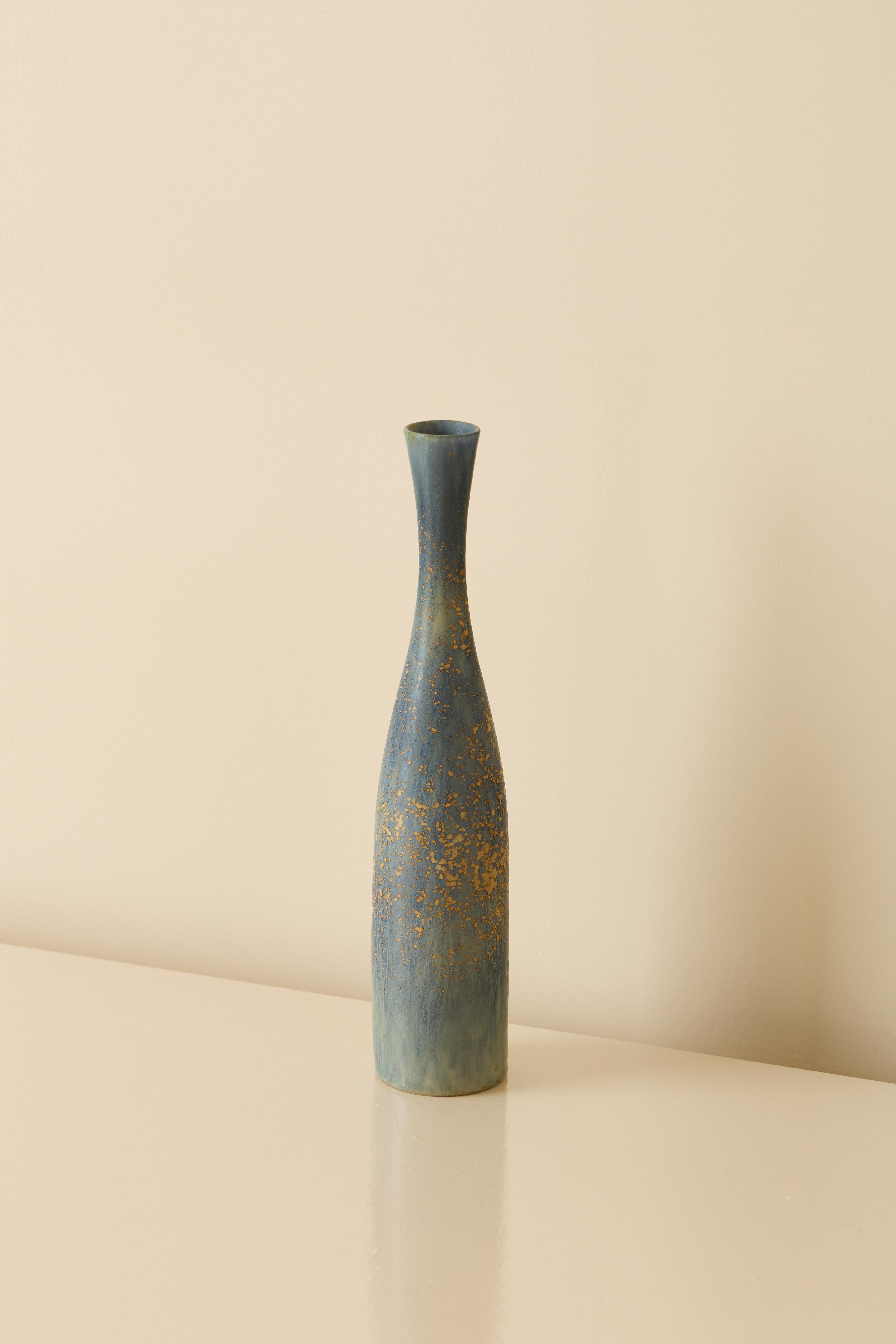 Jarrón de cerámica de Carl-Harry Stålhane, Rörstrand, años 50 Gres en venta