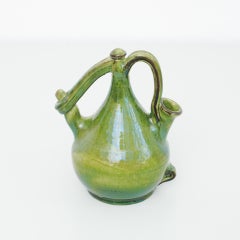 Ceramic Vase by Catalan artist Diaz Costa, circa 1960