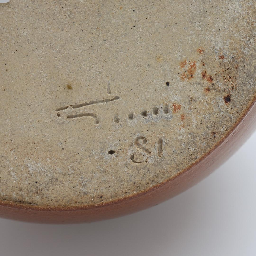 Vase en céramique de Claes Thell pour Own Studio, circa 1970 Bon état - En vente à Malibu, CA