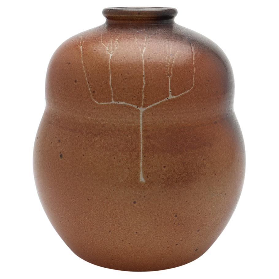 Vaso in ceramica di Claes Thell per Studio A, circa anni '70