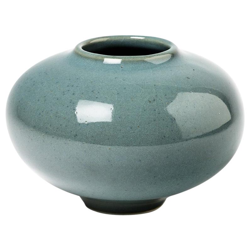 Ceramic Vase by Daniel De Montmollin, Signed under the Base